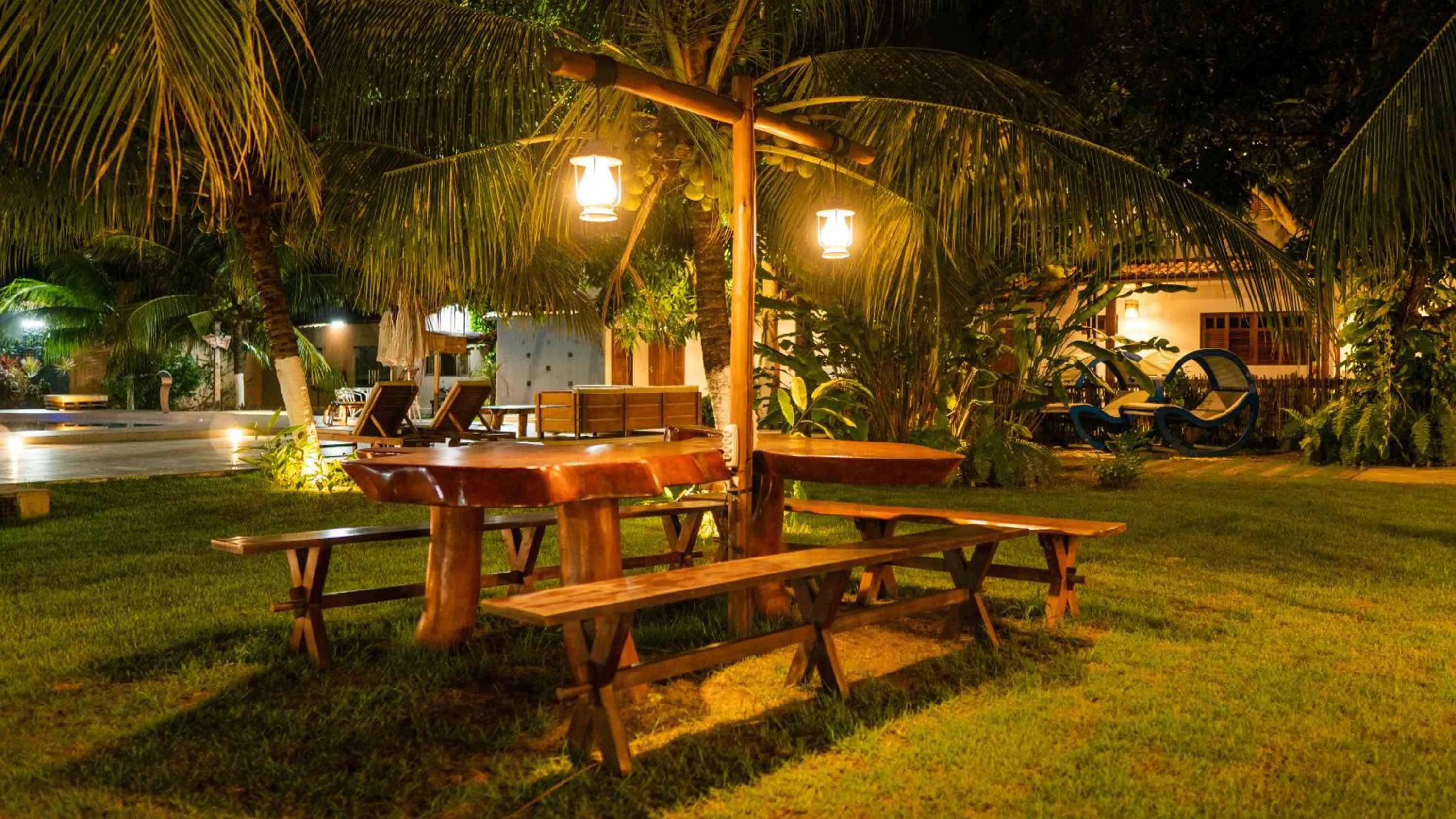 Garden in Pousada o Casarão