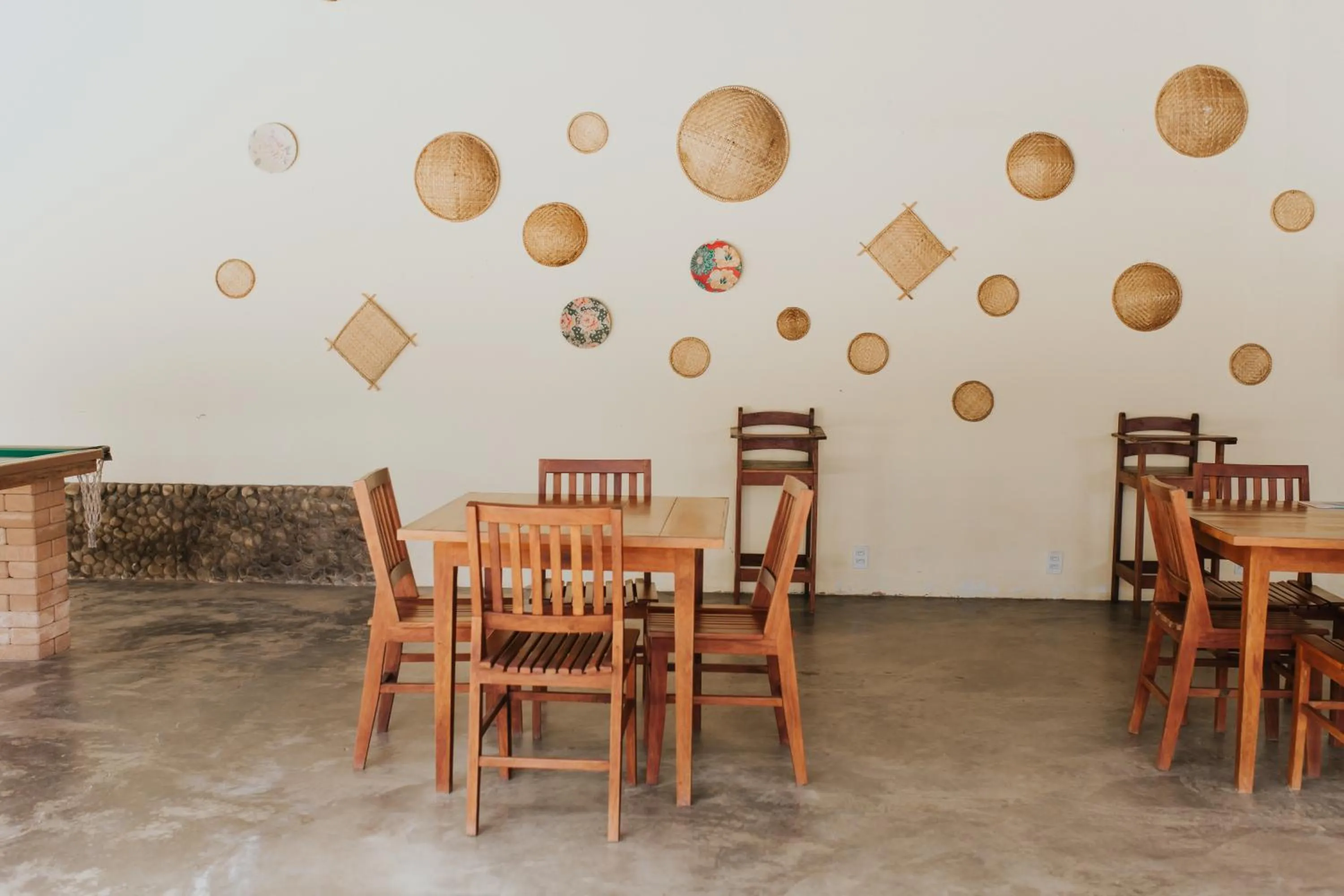 Dining area in Pousada o Casarão