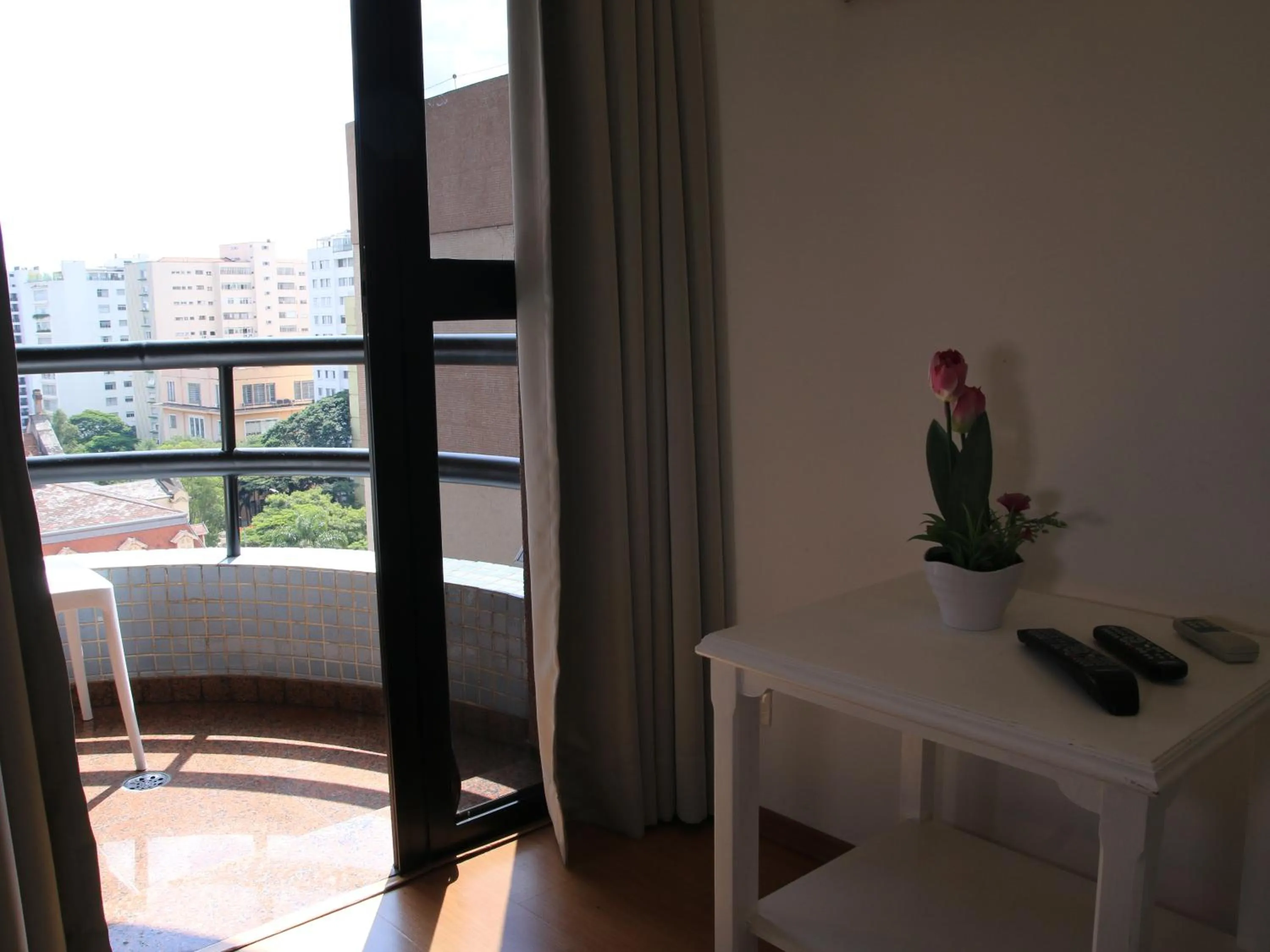 Balcony/Terrace in The Park Hall Flat Service Higienópolis