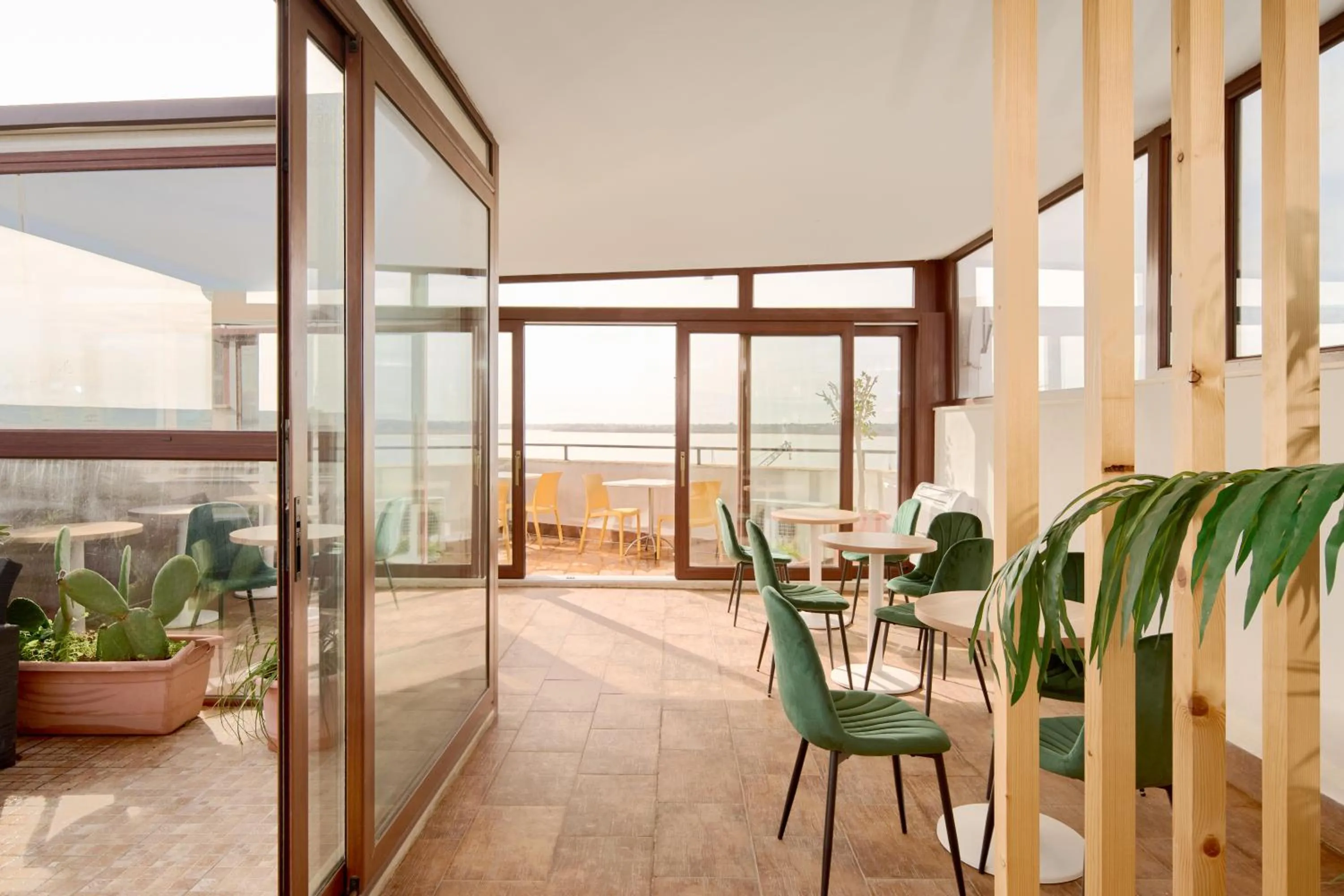 Balcony/Terrace in Hotel Centrale