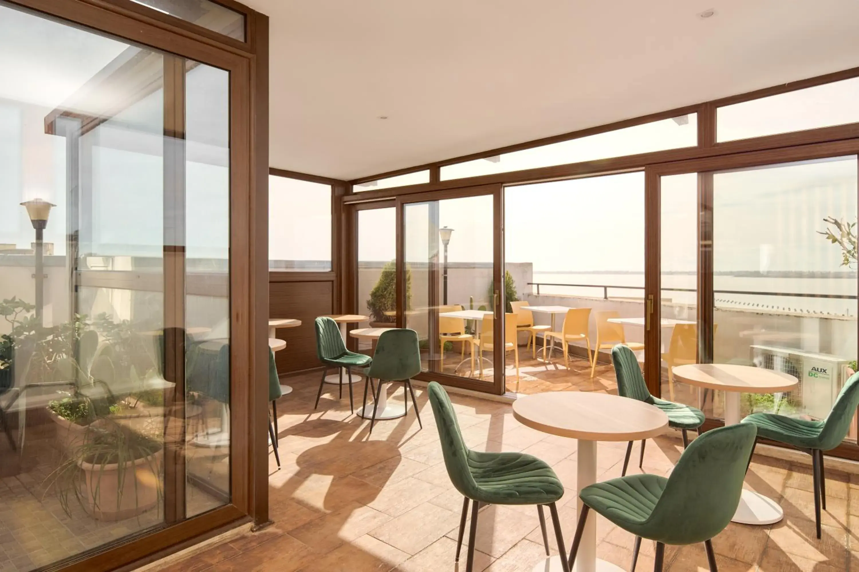 Balcony/Terrace in Hotel Centrale Balcony/Terrace in Hotel Centrale