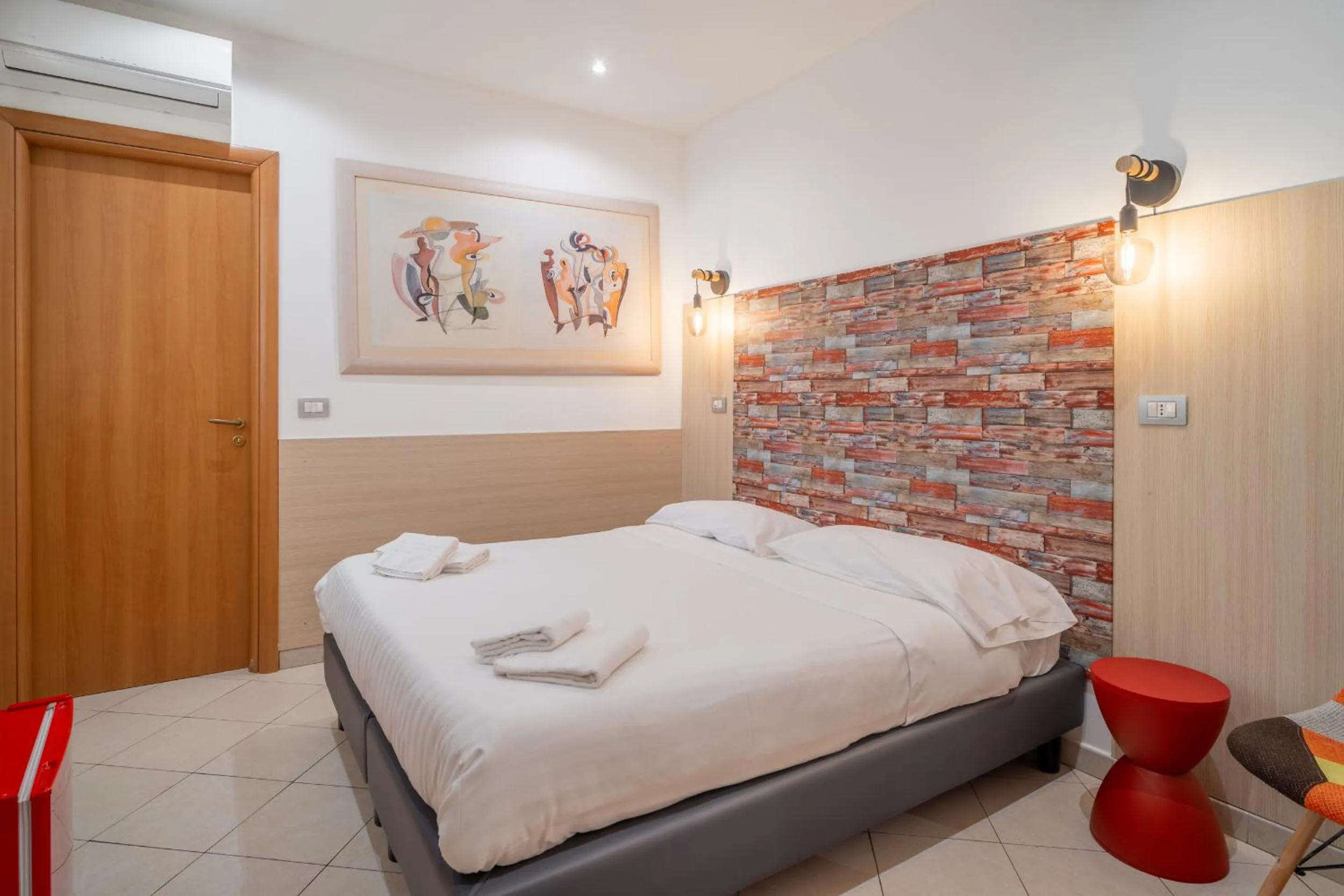 Bed in Hotel Centrale