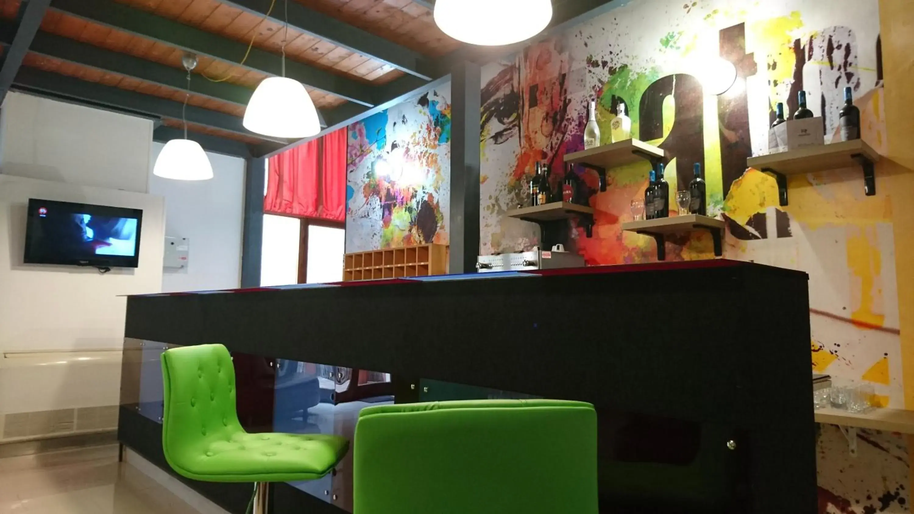 Lobby or reception in Hotel Centrale Lobby or reception in Hotel Centrale