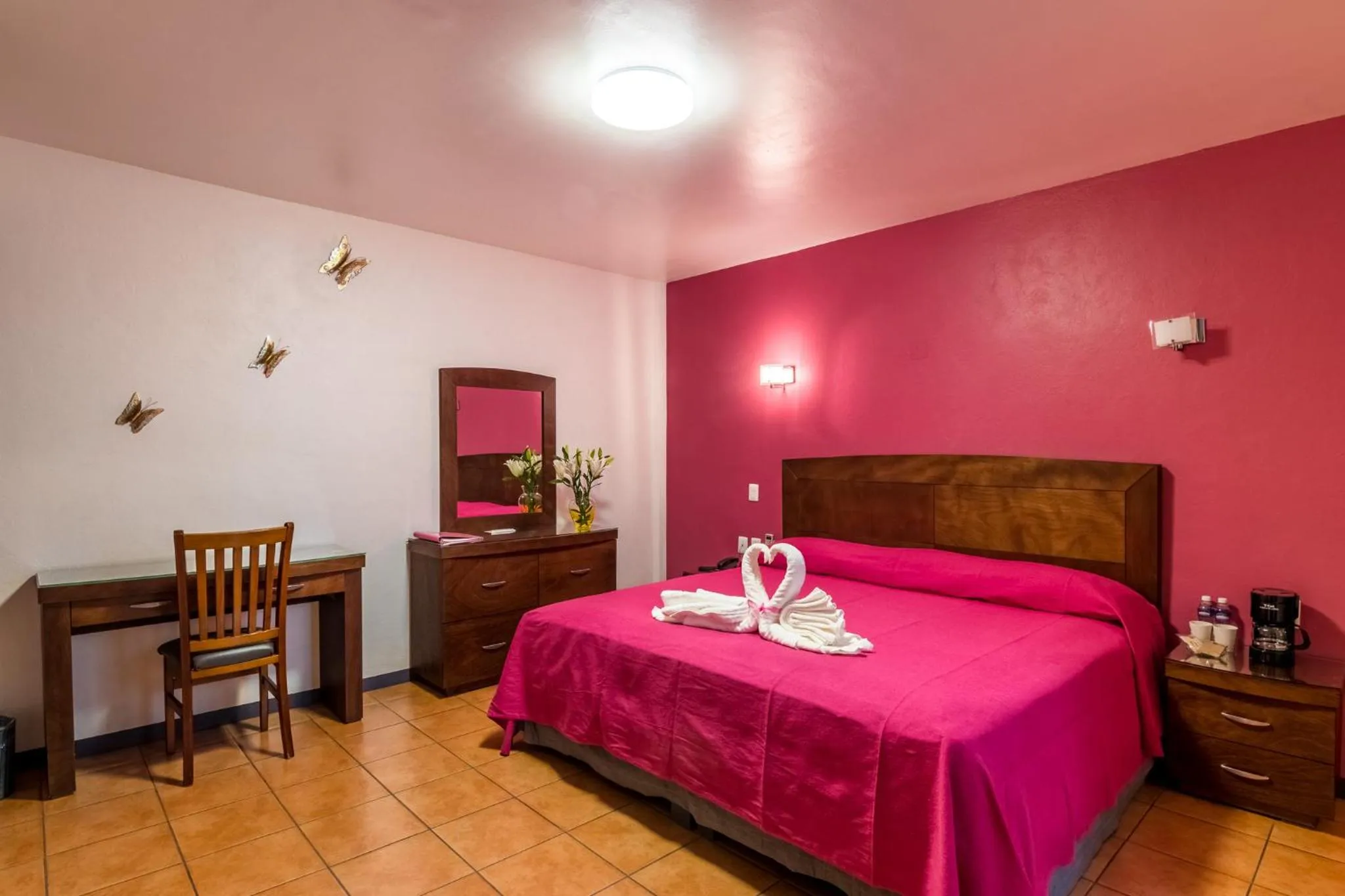Decorative detail, Bed in Hotel del Marquesado