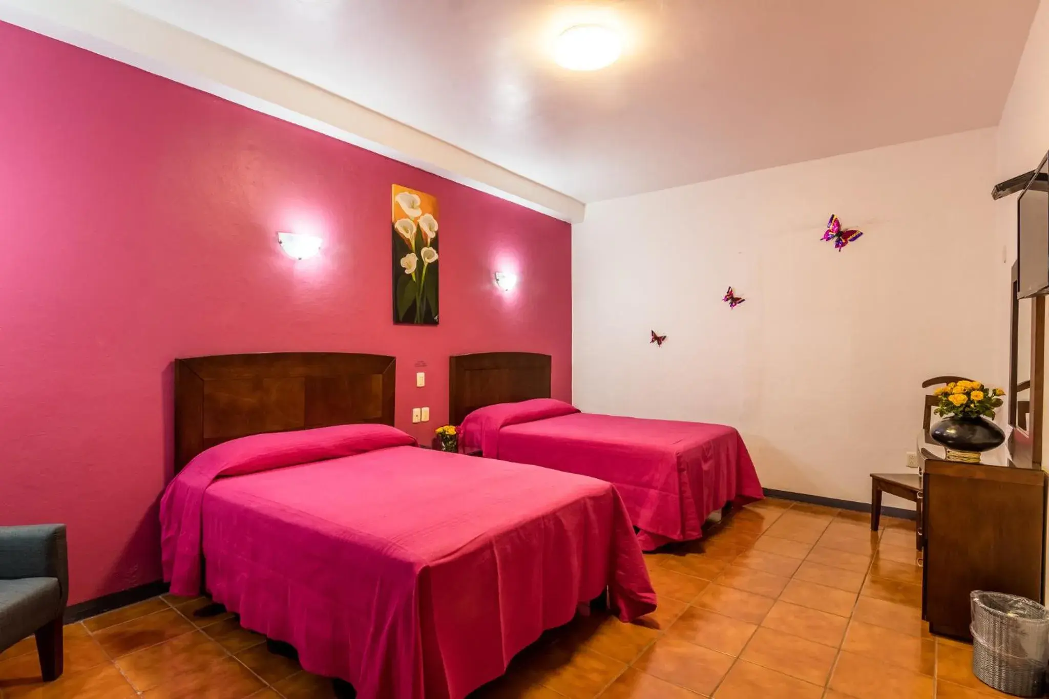 Standard Double Room with Two Double Beds in Hotel del Marquesado Standard Double Room with Two Double Beds in Hotel del Marquesado