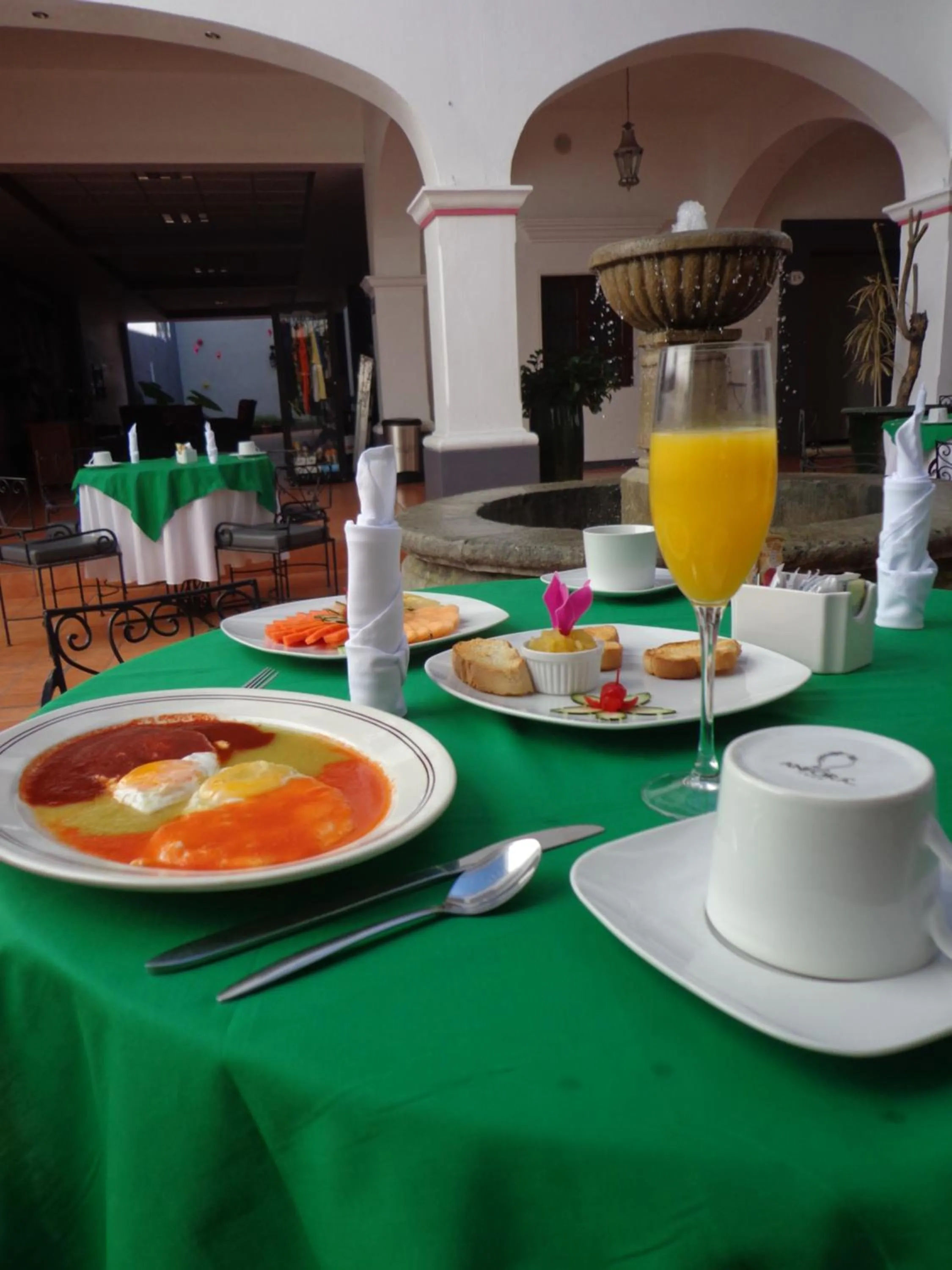 On site in Hotel del Marquesado