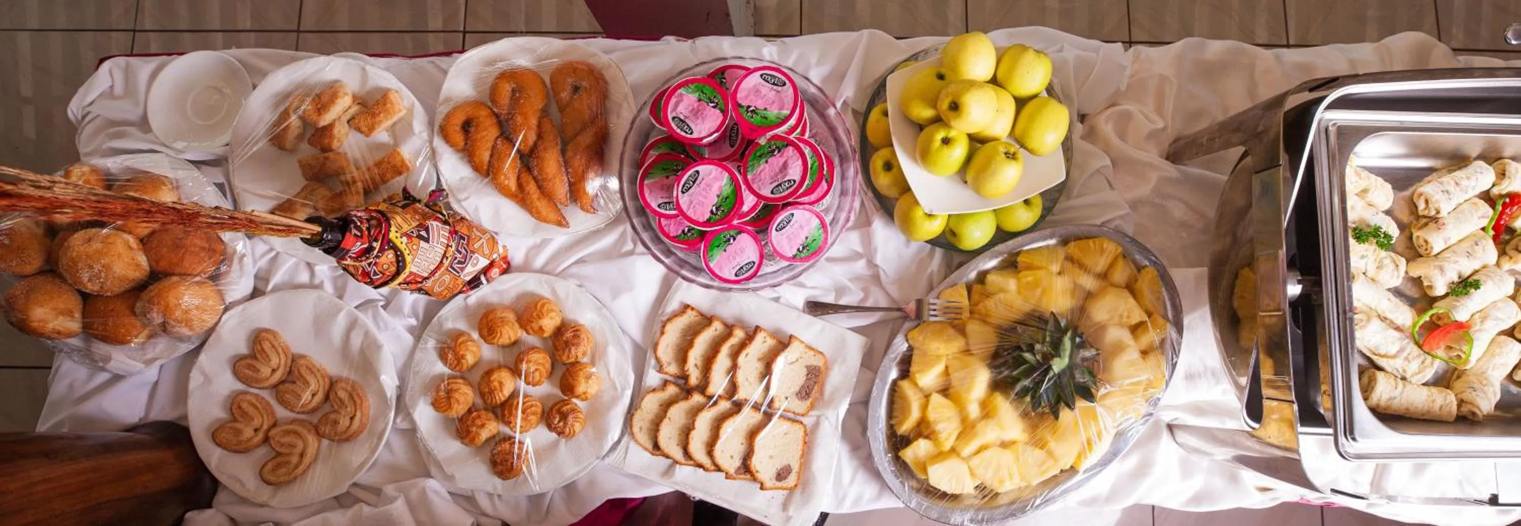 Buffet breakfast in FELICIA HOTEL YAOUNDE