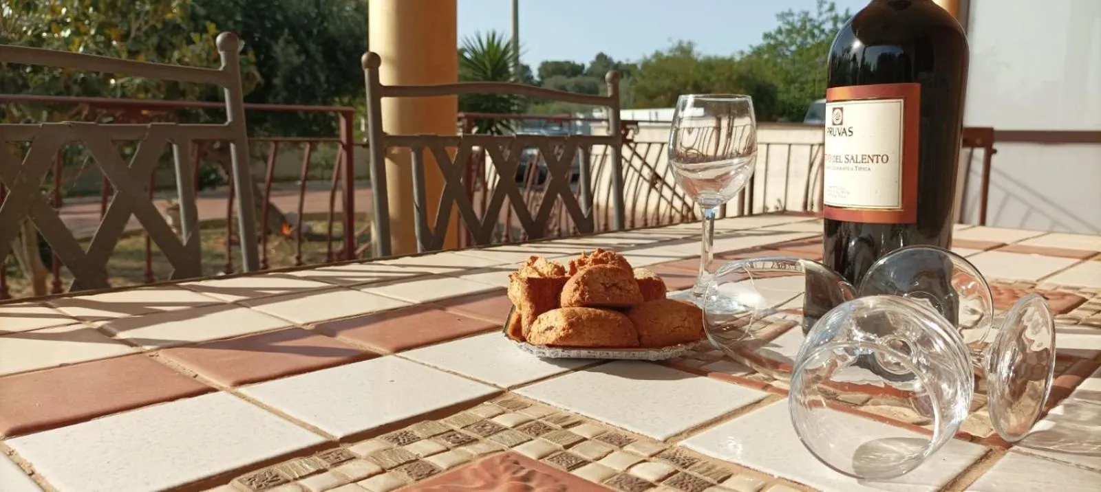Balcony/Terrace in B&B CASA NISI