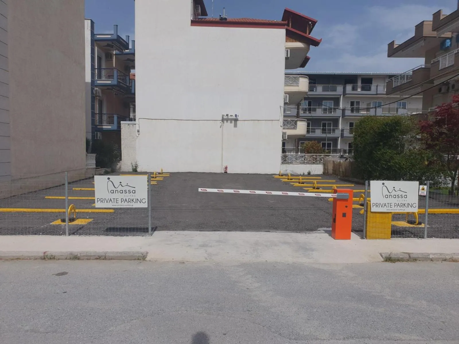 Parking in Anassa Suites