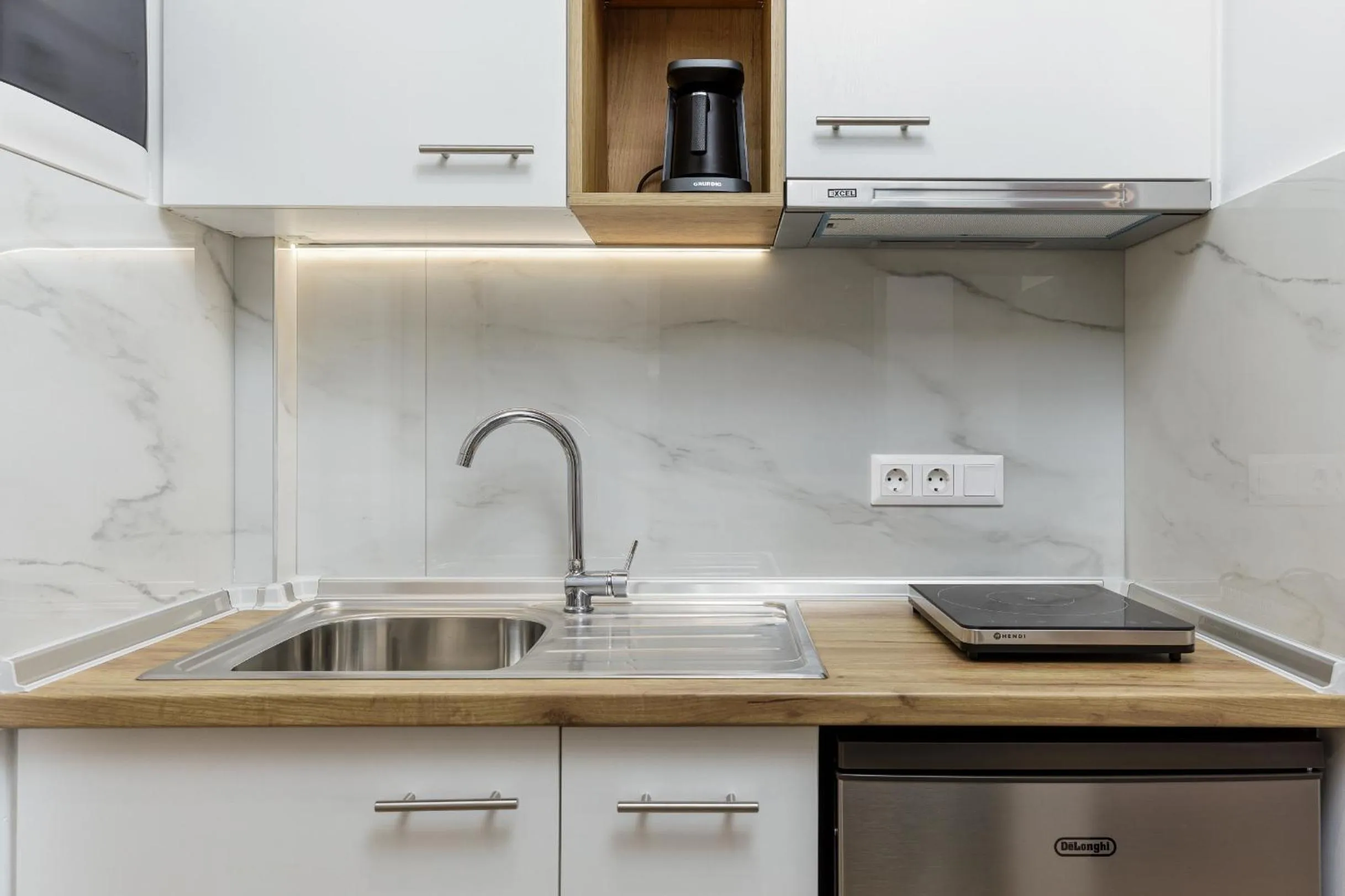 Kitchen or kitchenette in Anassa Suites