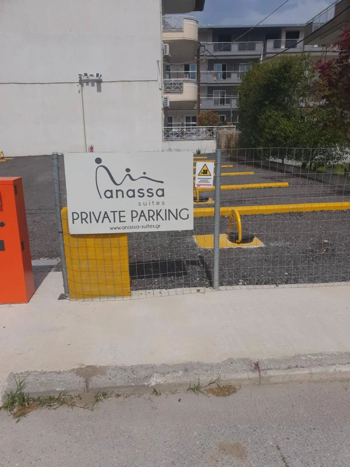 Parking in Anassa Suites