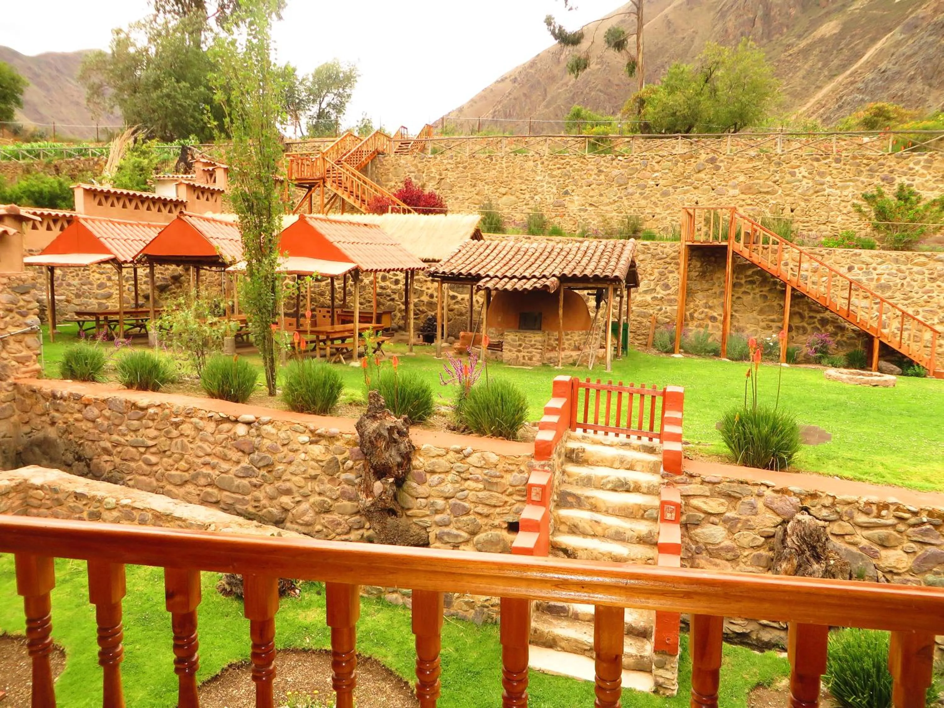 Natural landscape in Hotel Pakaritampu