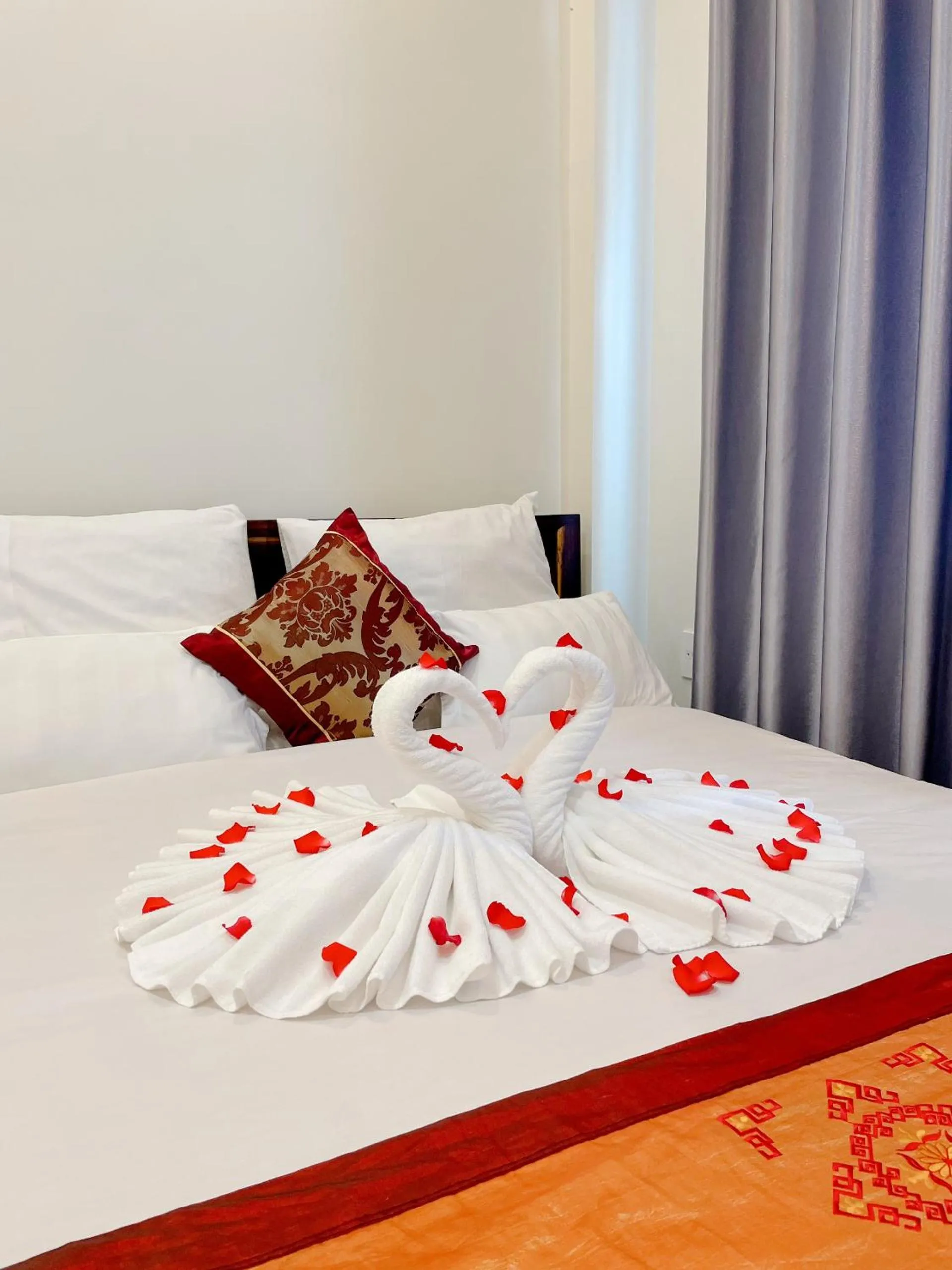 Bed in Nhat Hoang Homestay Da Lat