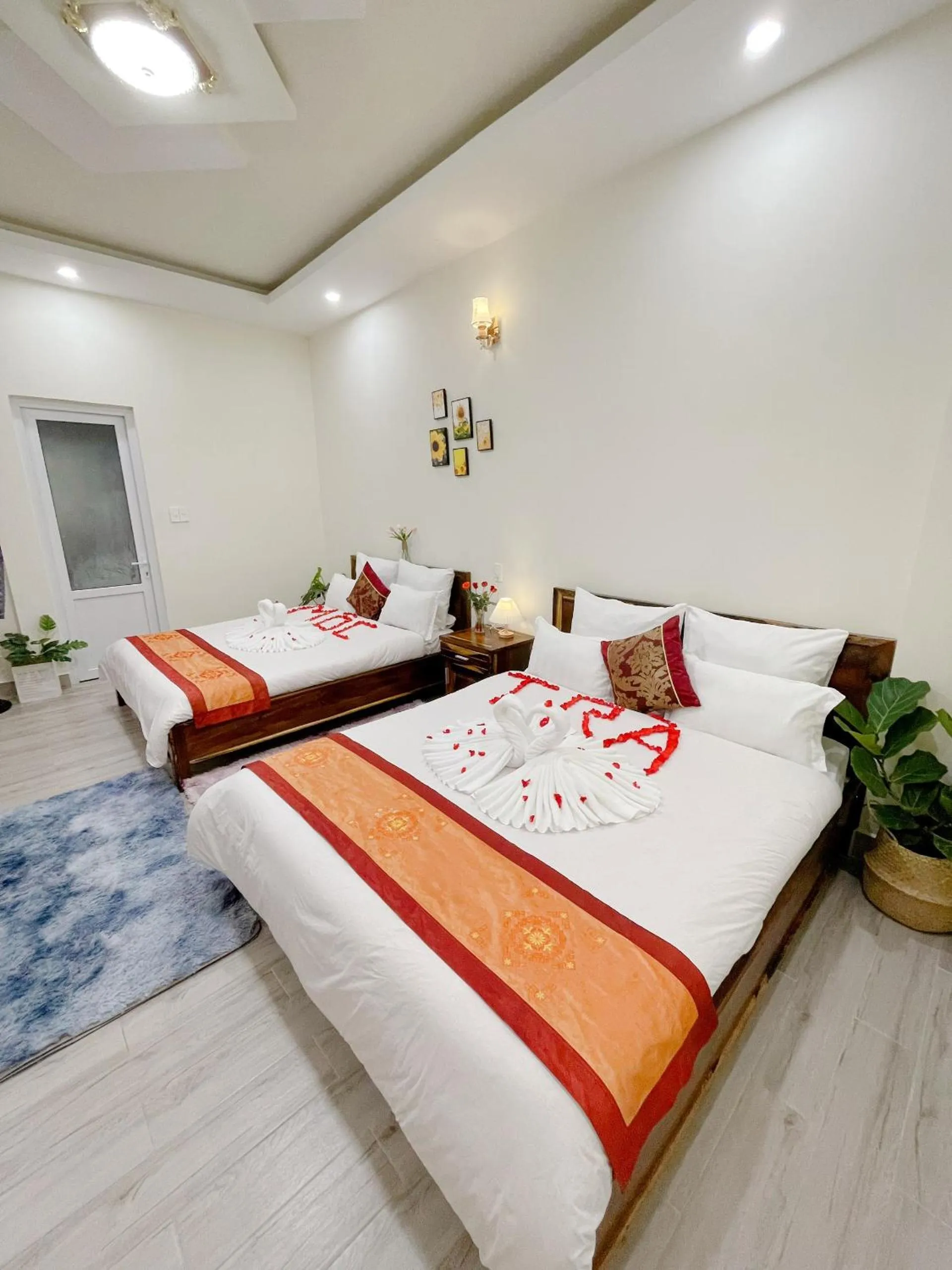 Photo of the whole room, Bed in Nhat Hoang Homestay Da Lat
