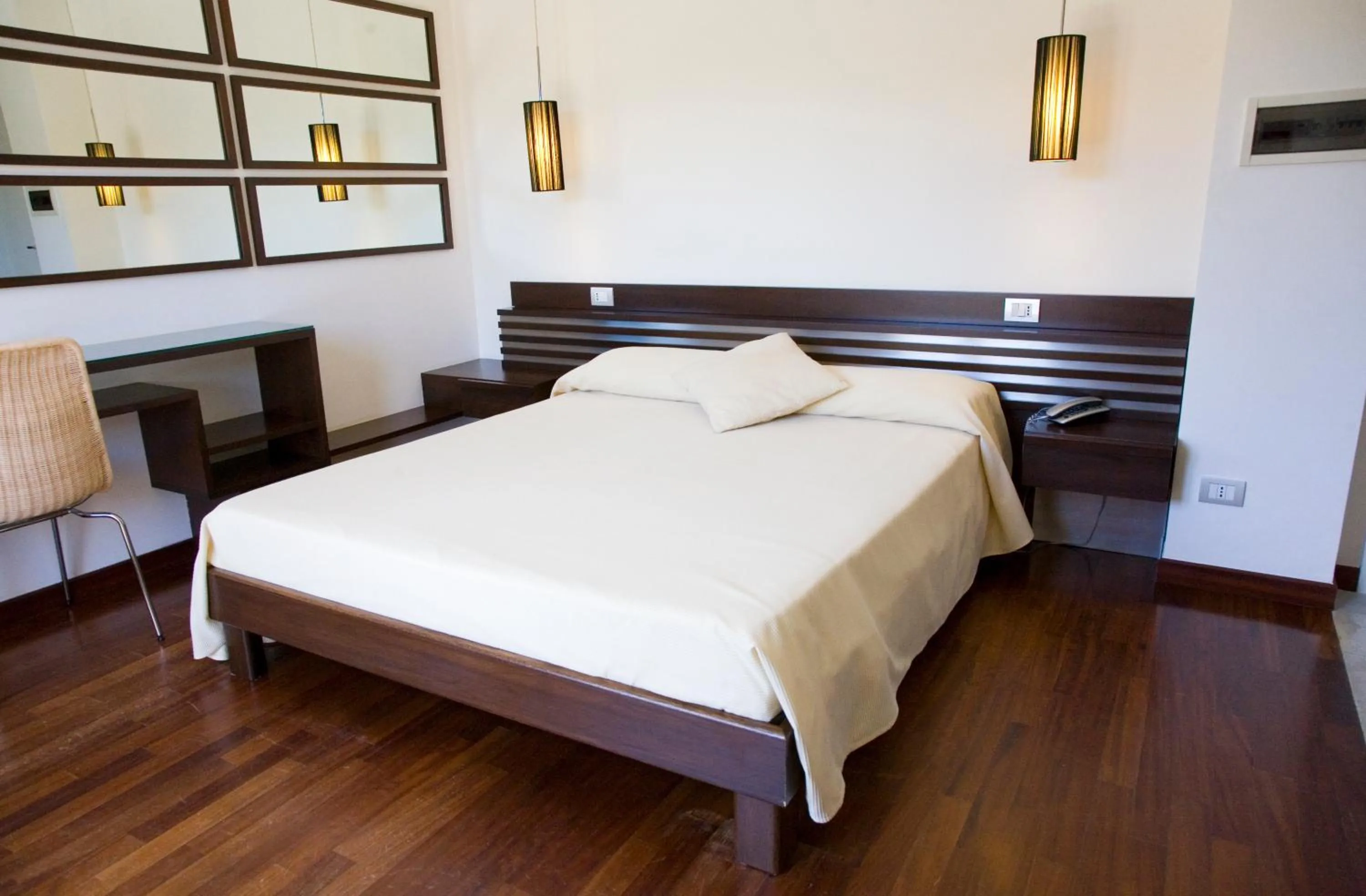 Bed in Hotel Le Piane