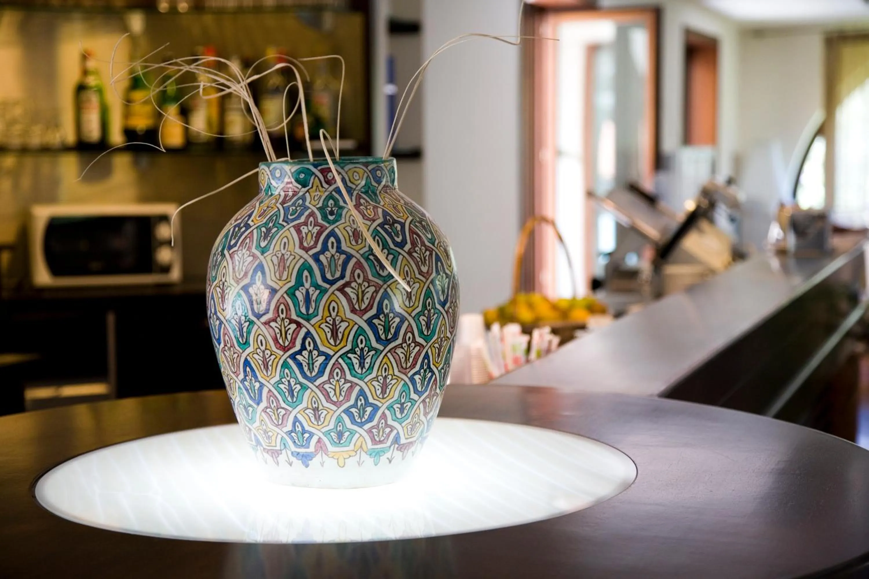 Decorative detail in Hotel Le Piane