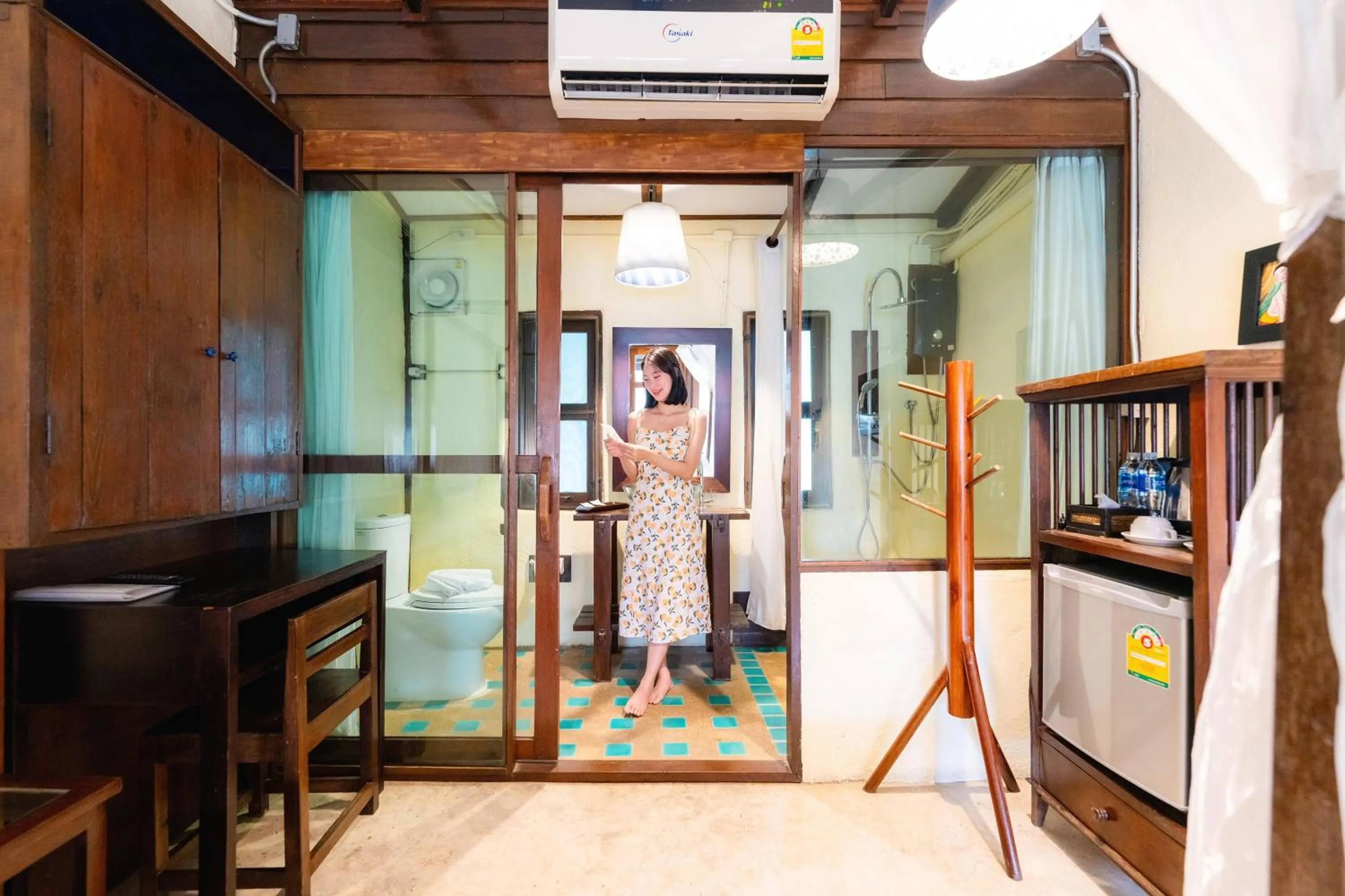 group of guests in Rompo Boutique Hotel