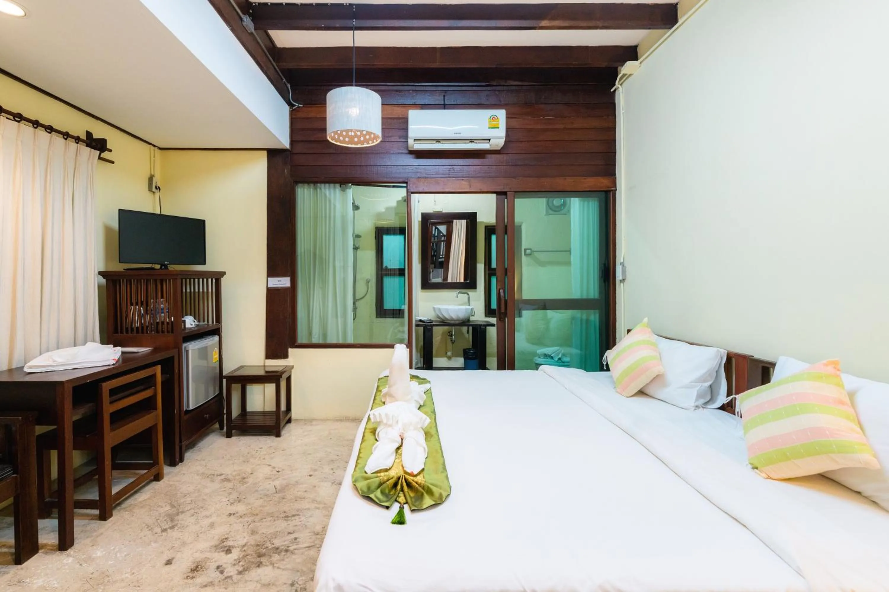 Bedroom in Rompo Boutique Hotel