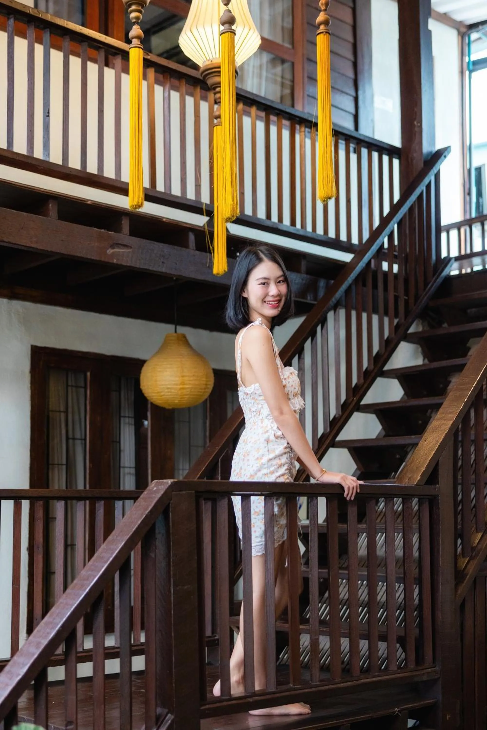 group of guests in Rompo Boutique Hotel