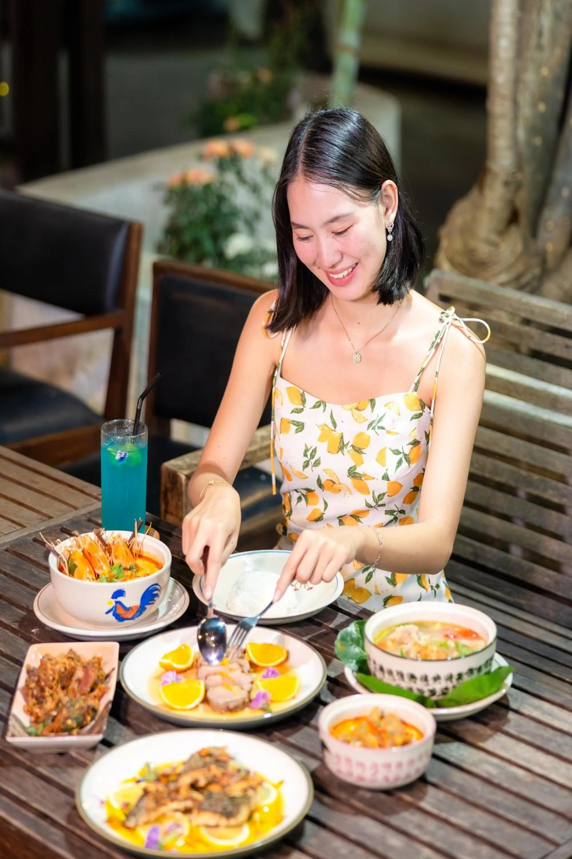 Restaurant/places to eat in Rompo Boutique Hotel