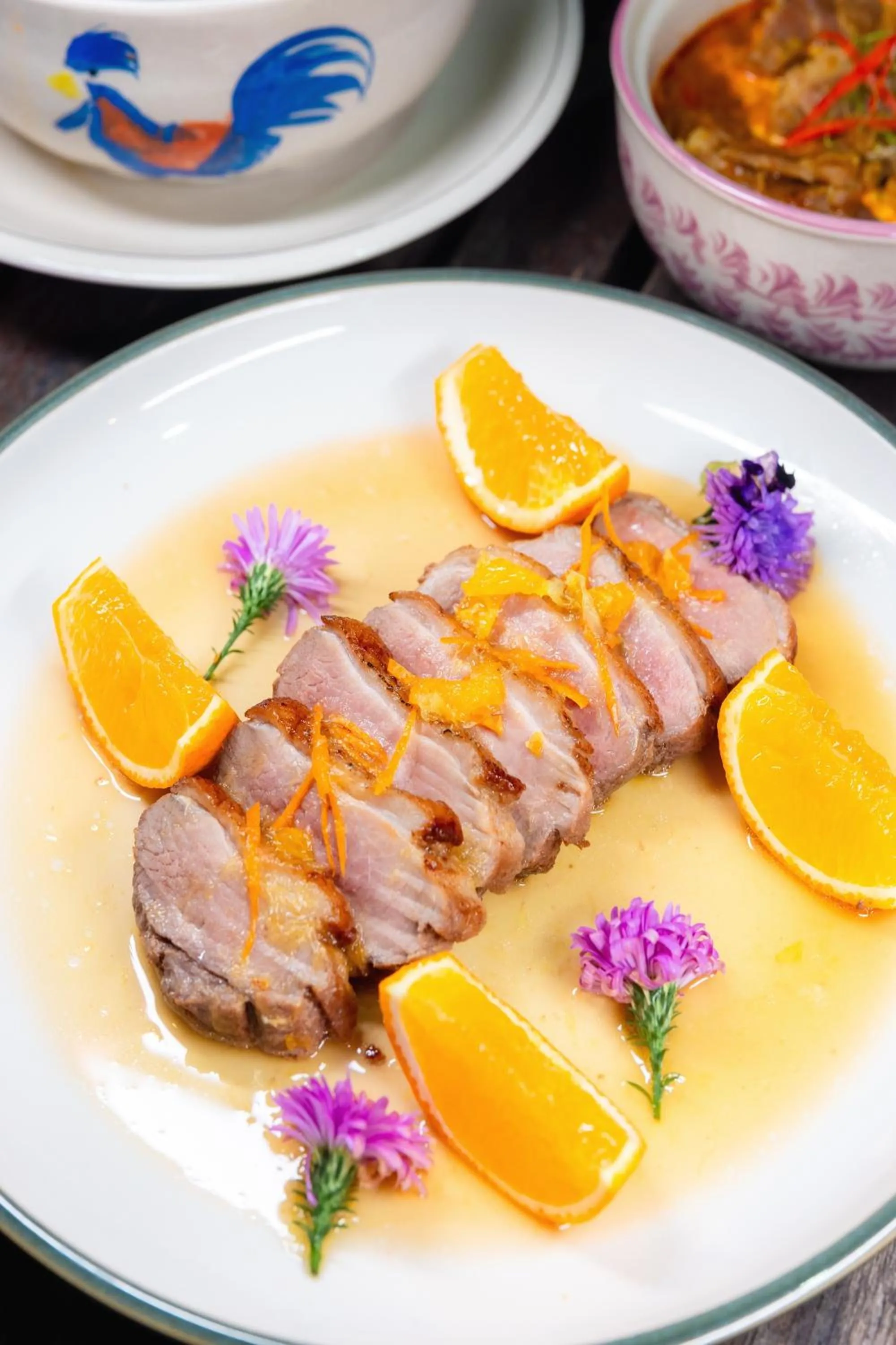 Food and drinks in Rompo Boutique Hotel