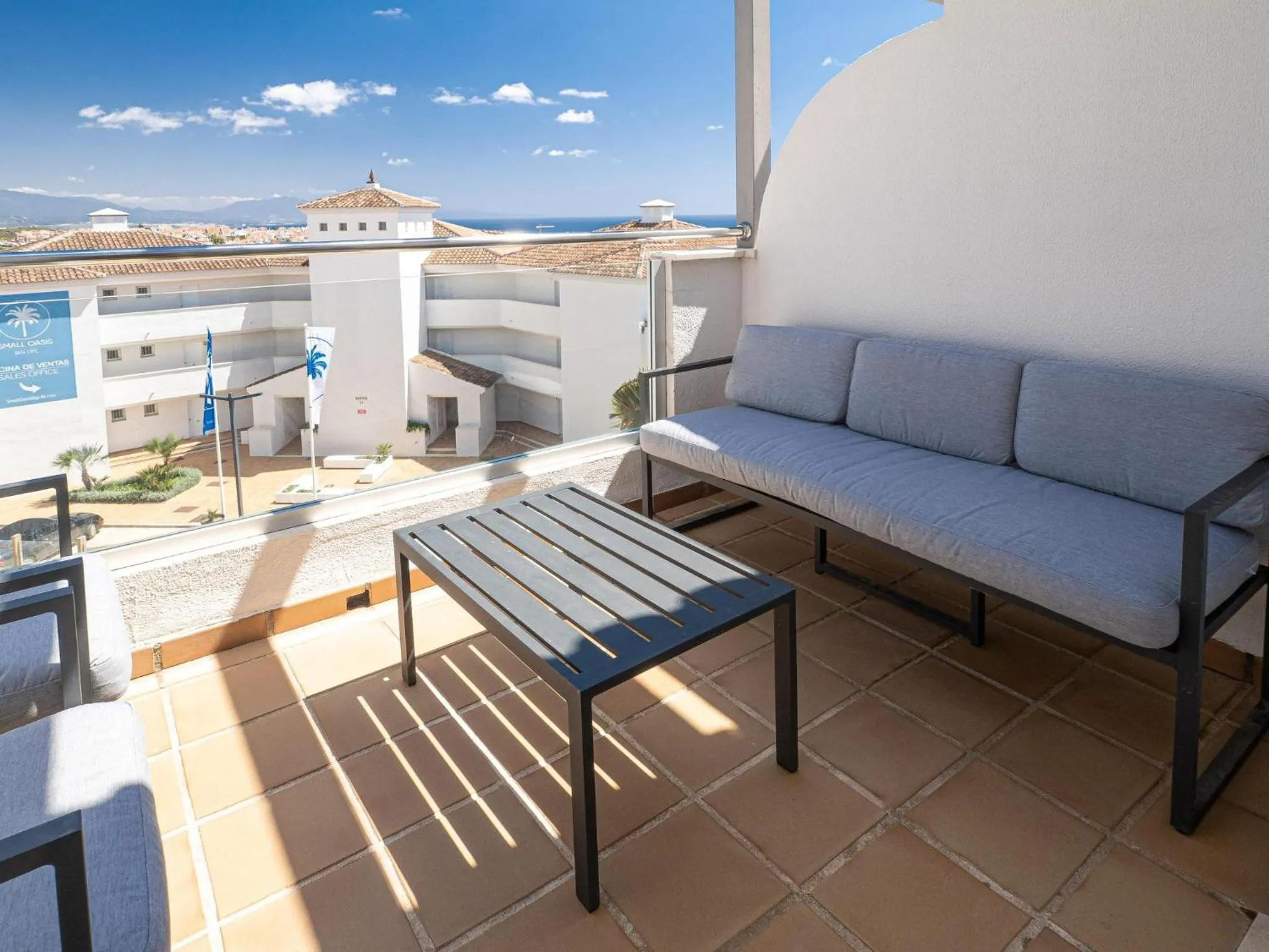 Balcony/Terrace in Small Oasis 2375 Sea View