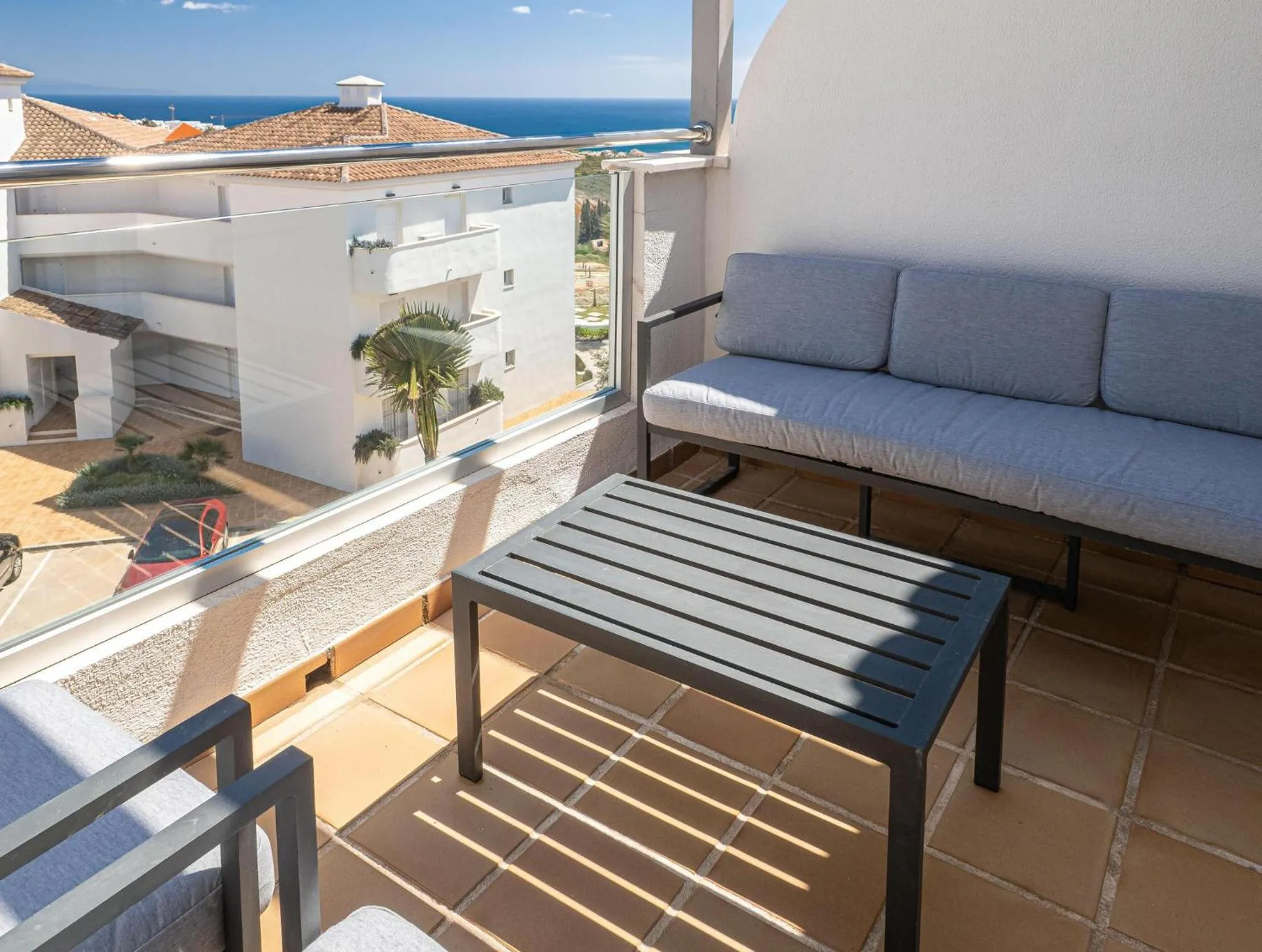 Balcony/Terrace in Small Oasis 2375 Sea View