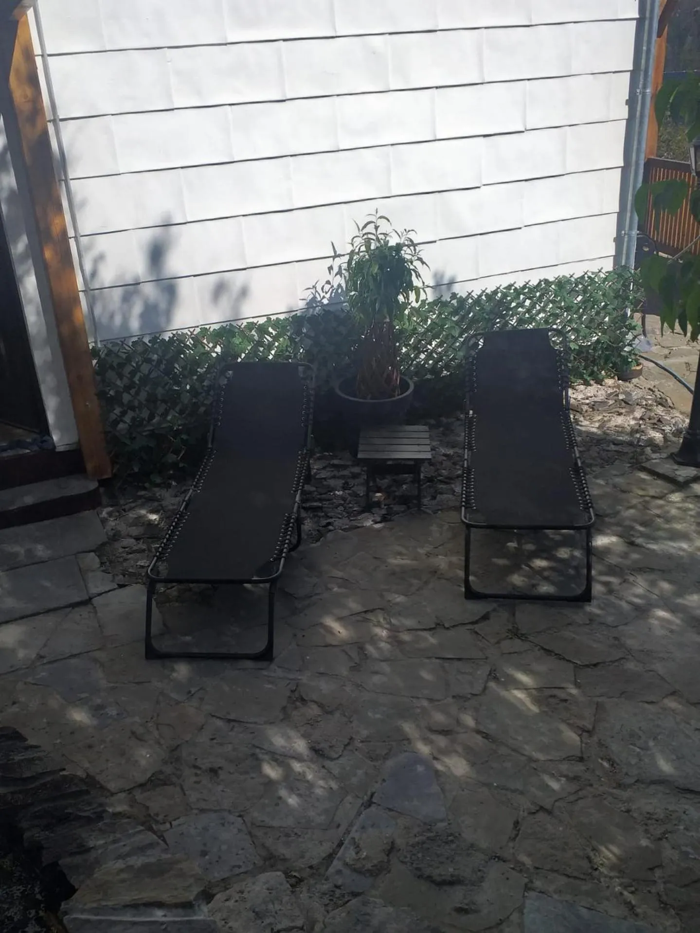 Patio in Suite Tino - Jacuzzi privé, cabine infrarouge & vue