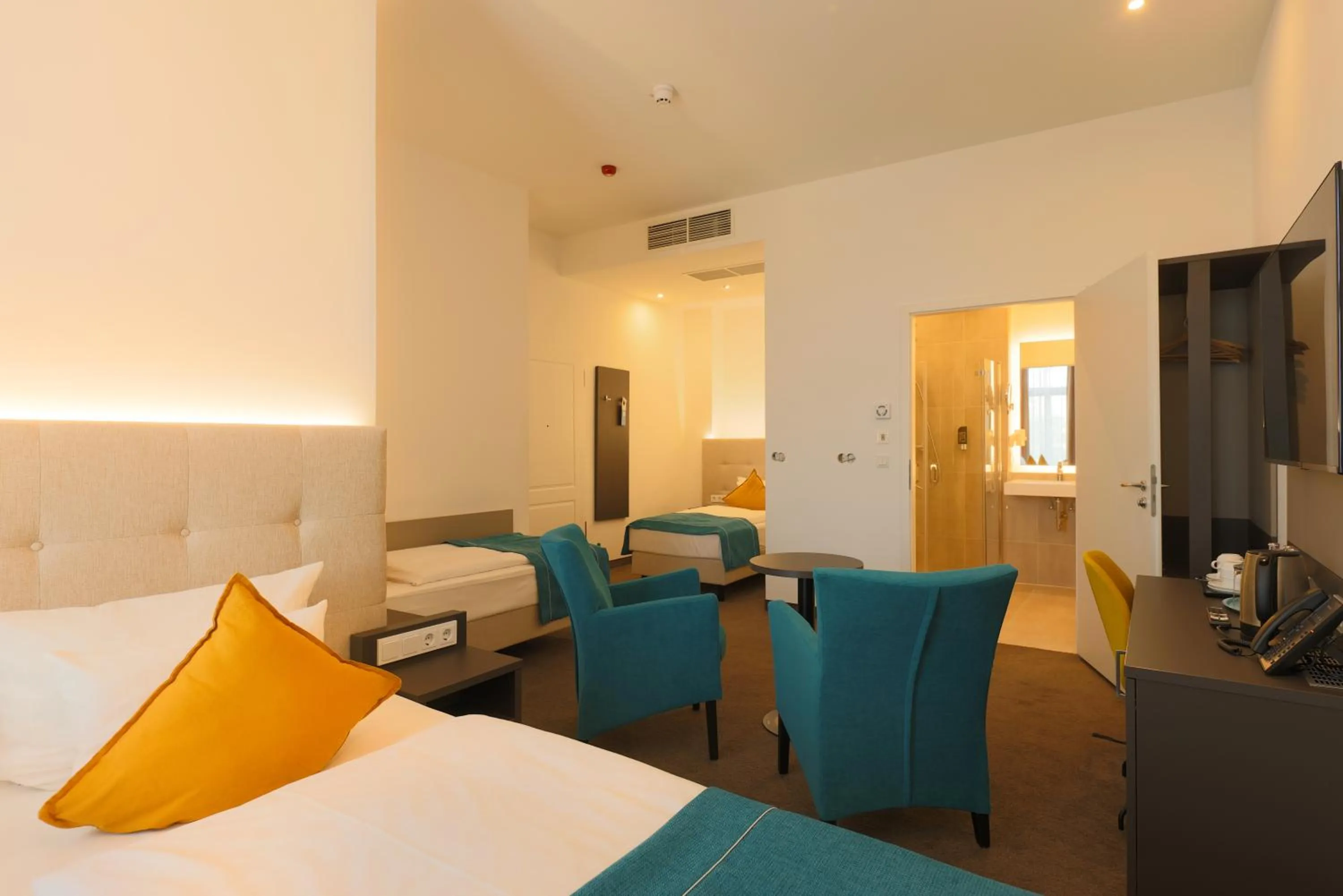 Bed in Soaltee Westend Messe Frankfurt