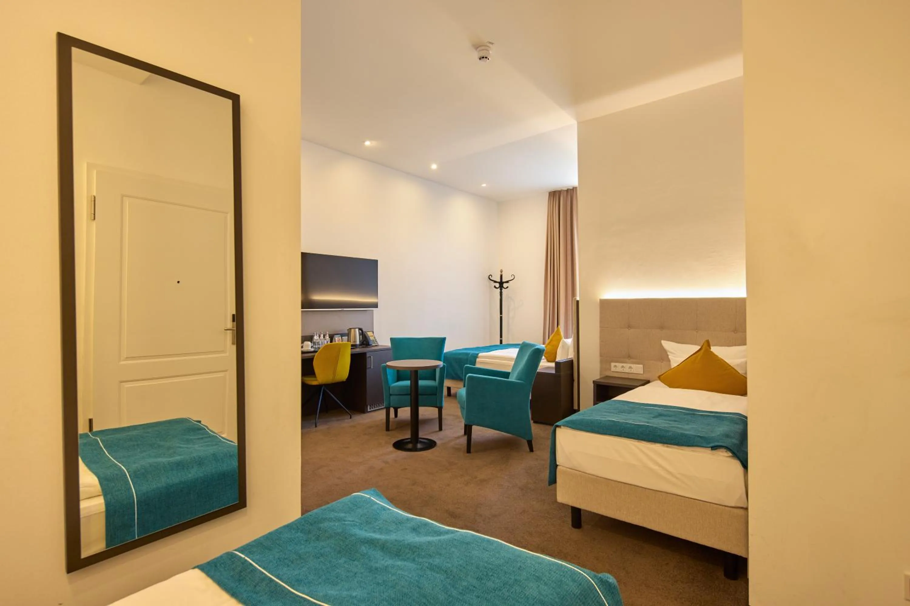 Bed in Soaltee Westend Messe Frankfurt