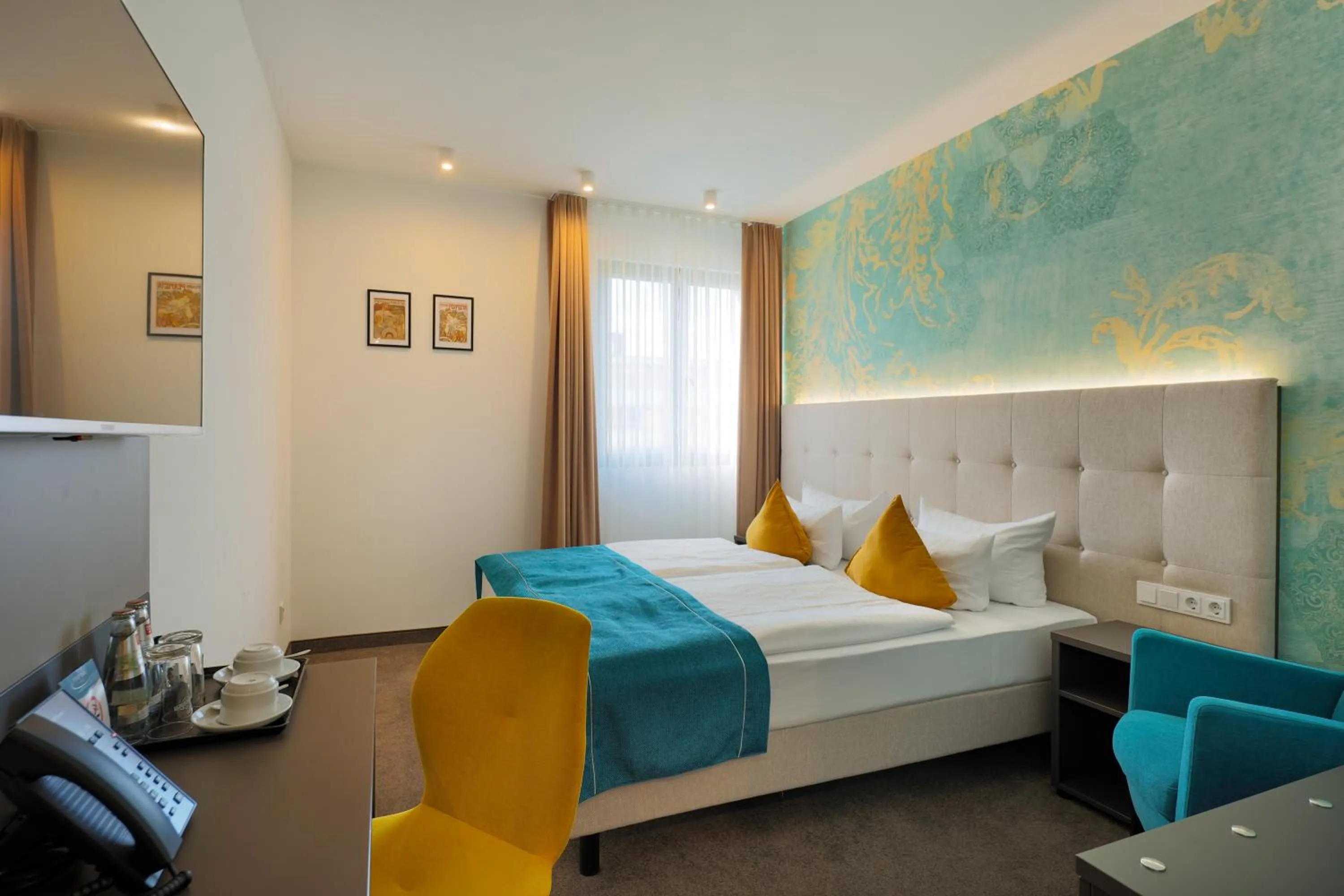 Bed in Soaltee Westend Messe Frankfurt