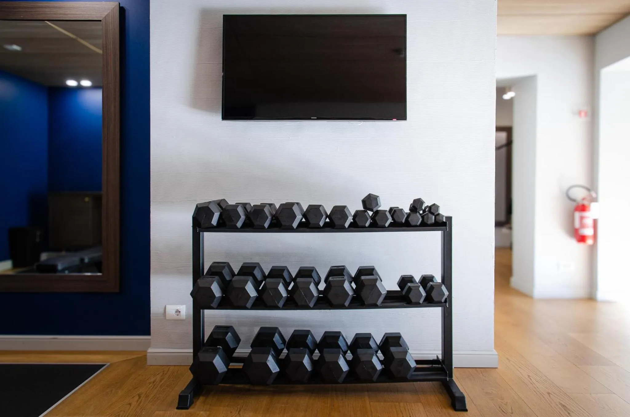 Fitness centre/facilities in Hotel Tiziano - Gruppo Mini Hotel