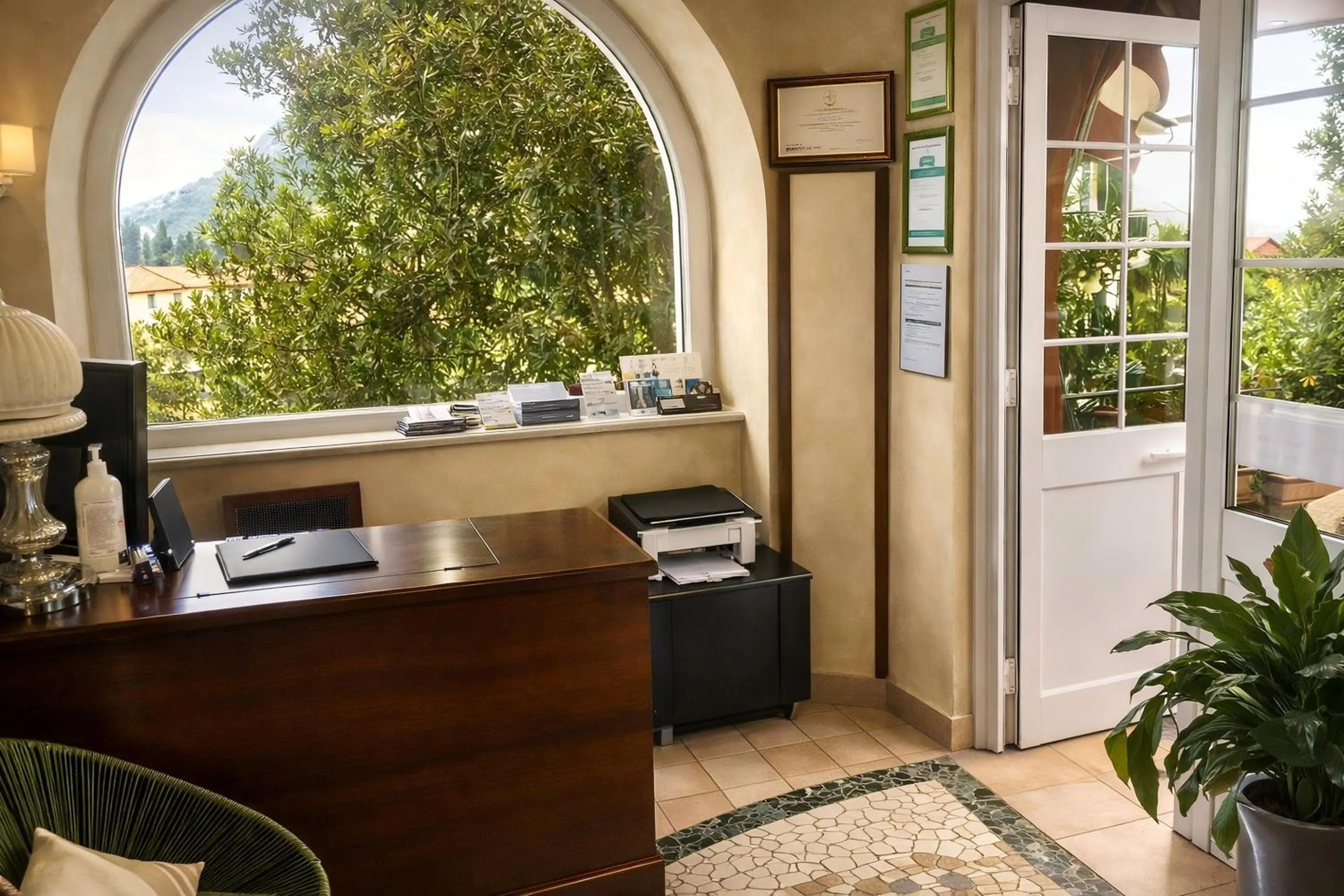 Lobby or reception in Hotel Del Borgo