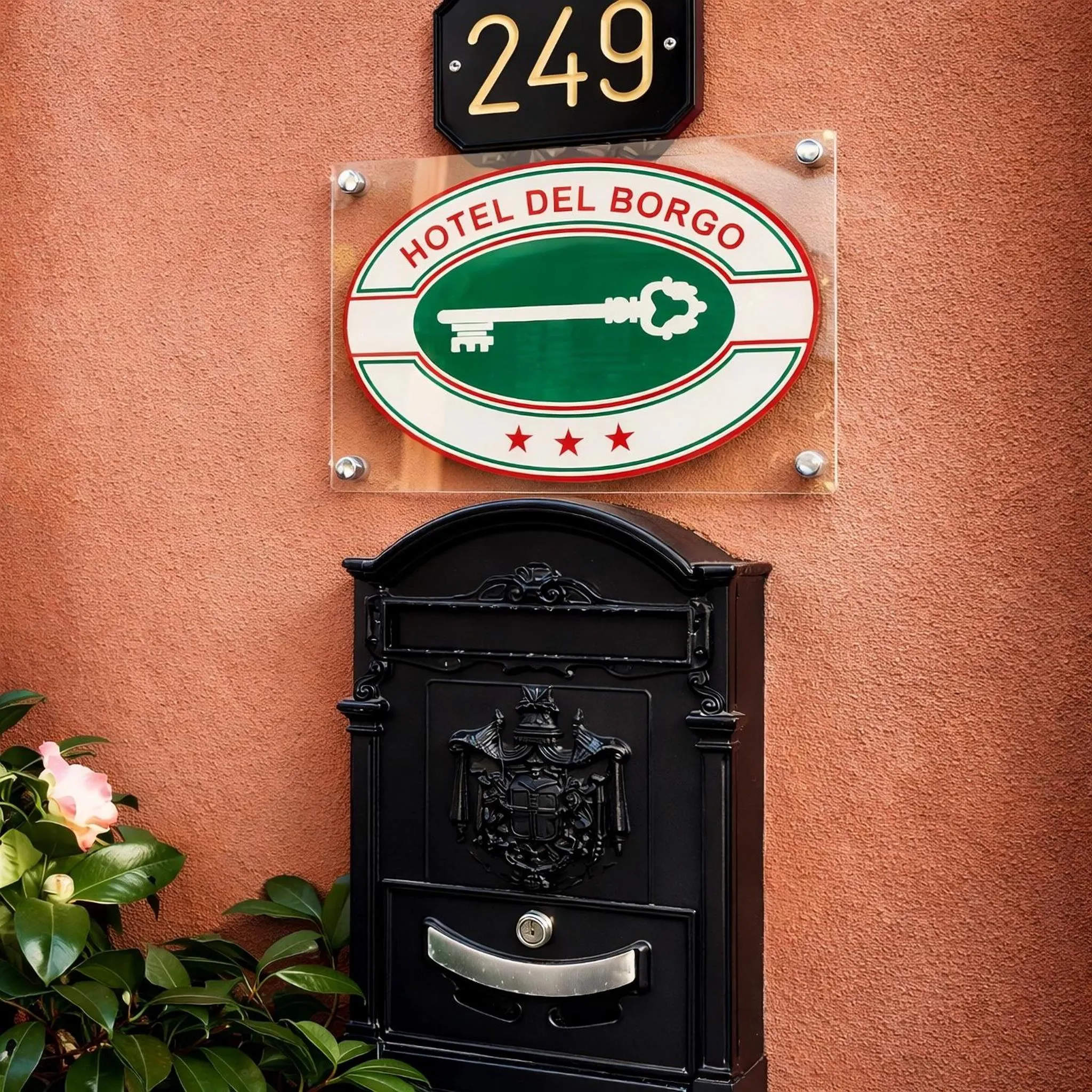 Lobby or reception in Hotel Del Borgo