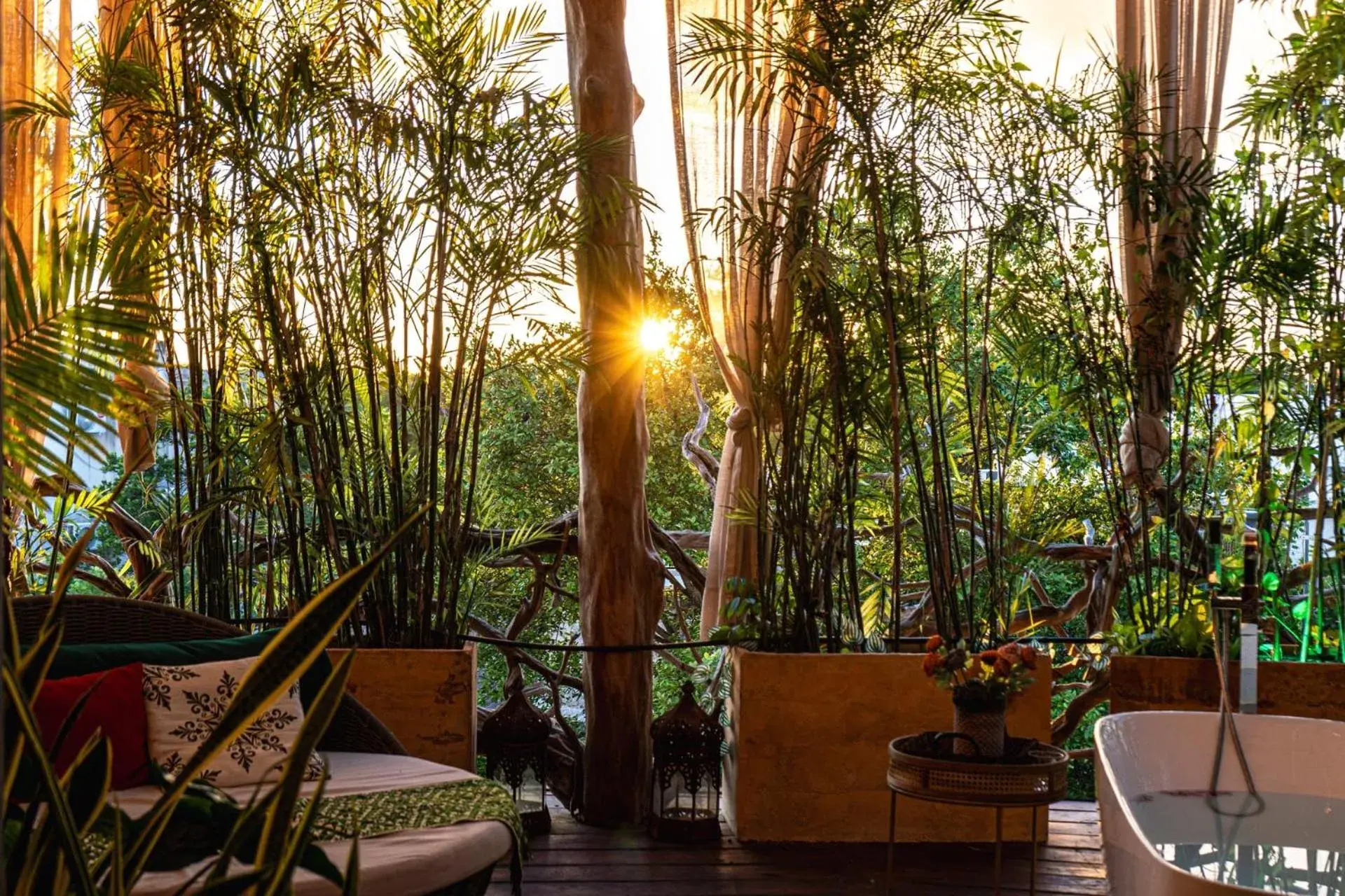 Garden view in Xkeban Tulum Adults Only Garden view in Xkeban Tulum Adults Only