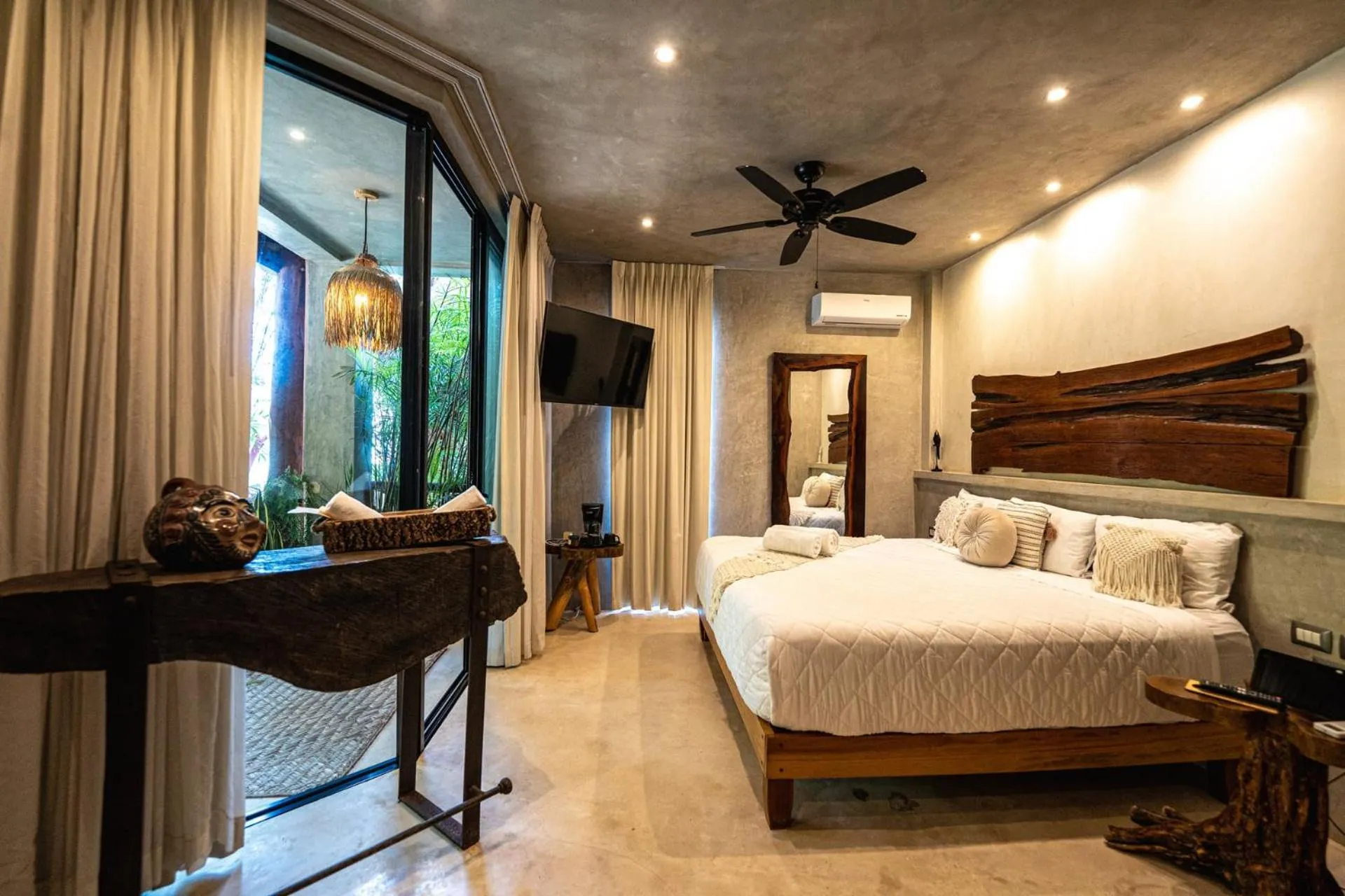 Bed in Xkeban Tulum Adults Only