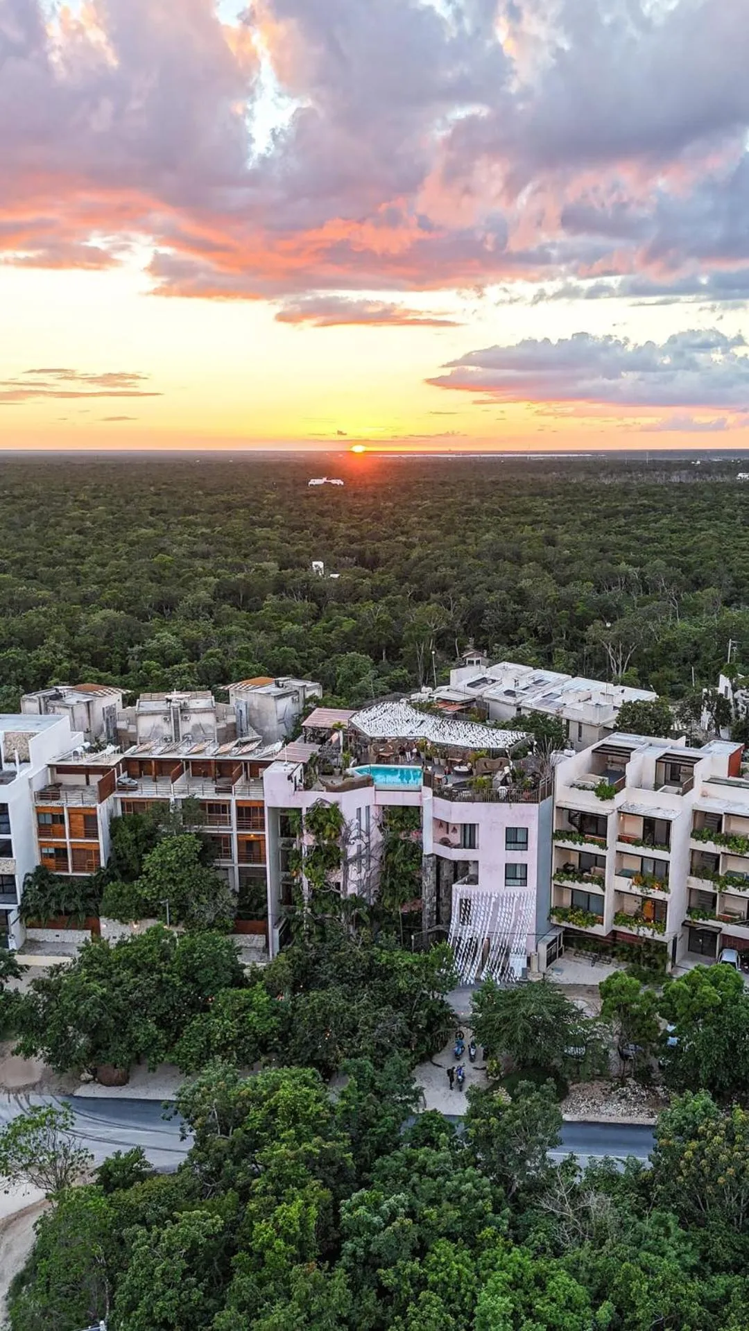 Property building in Xkeban Tulum Adults Only