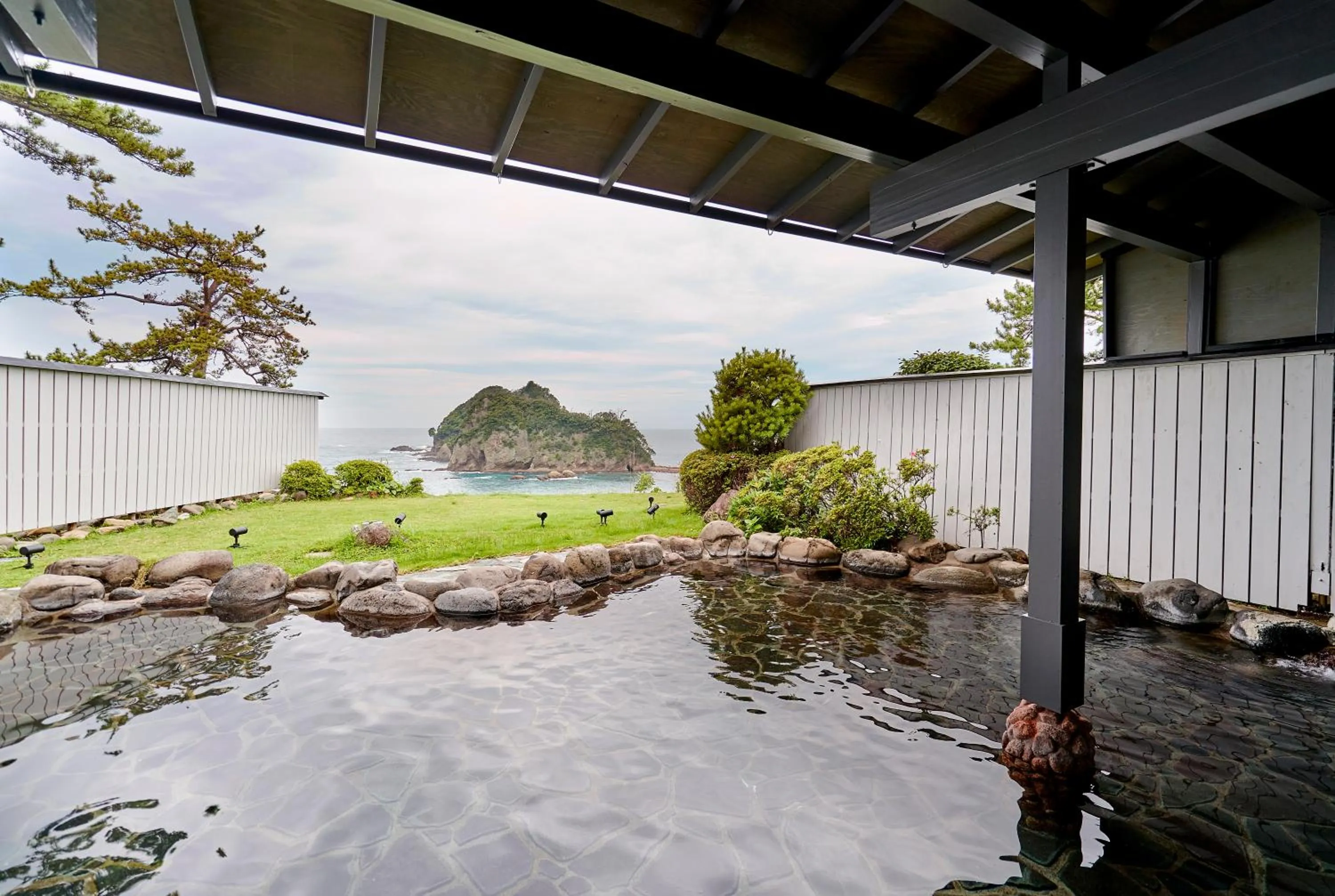 Open Air Bath in il azzurri