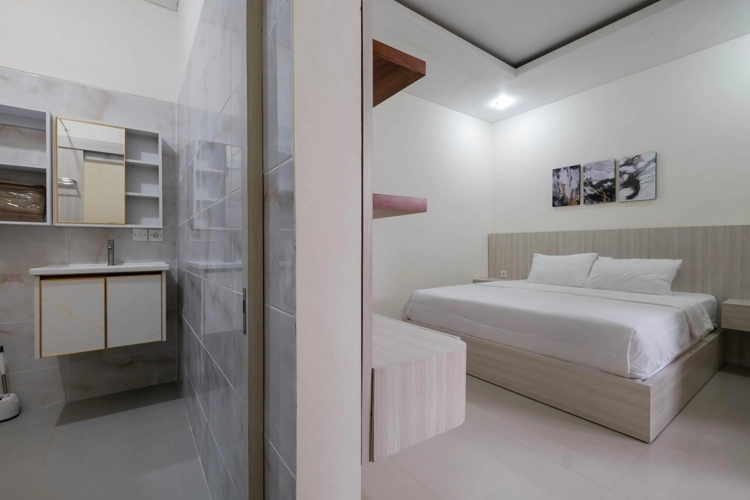 Bed in Puri Kasih Home Stay