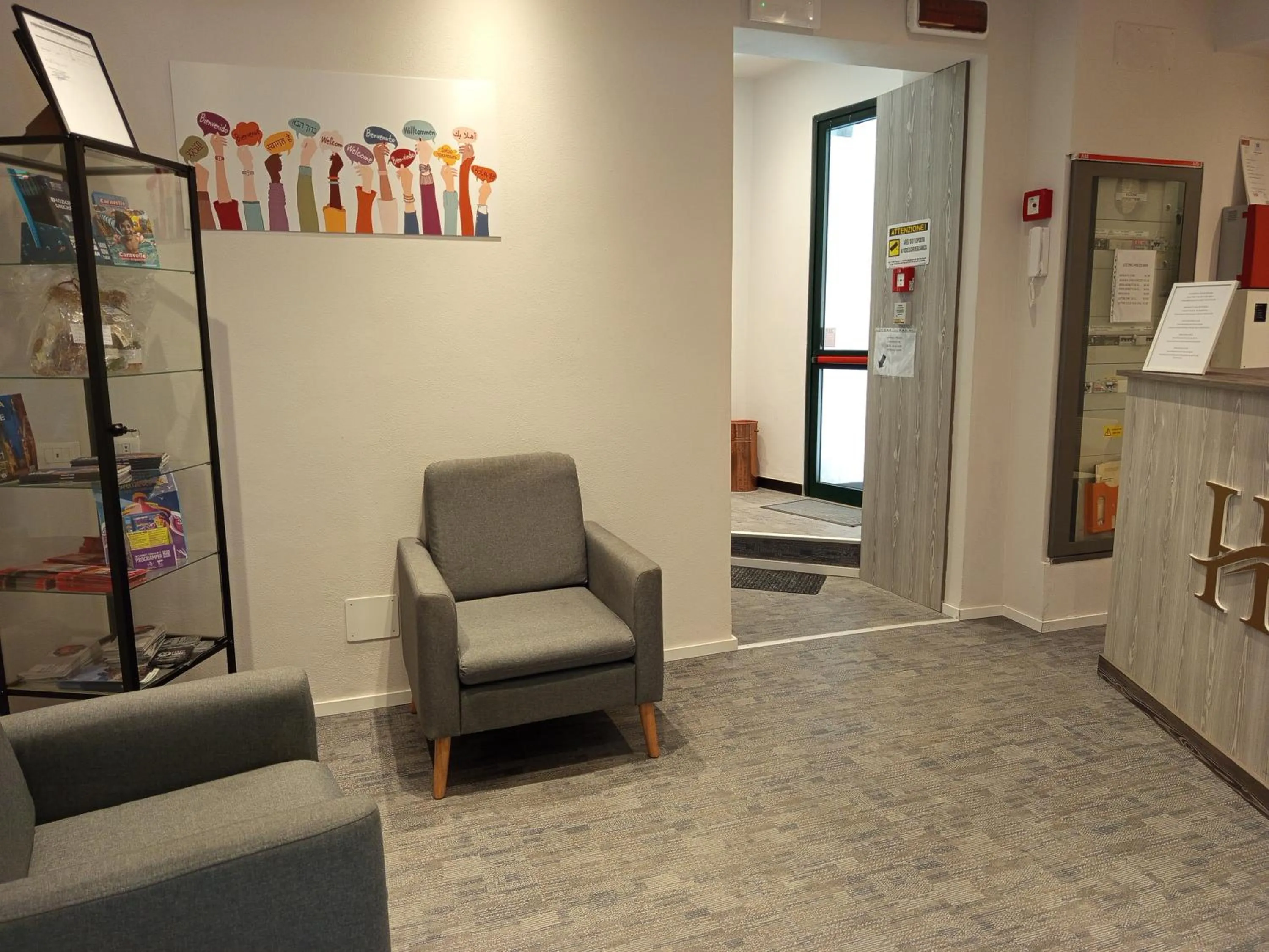 Lobby or reception in Hotel Acquario