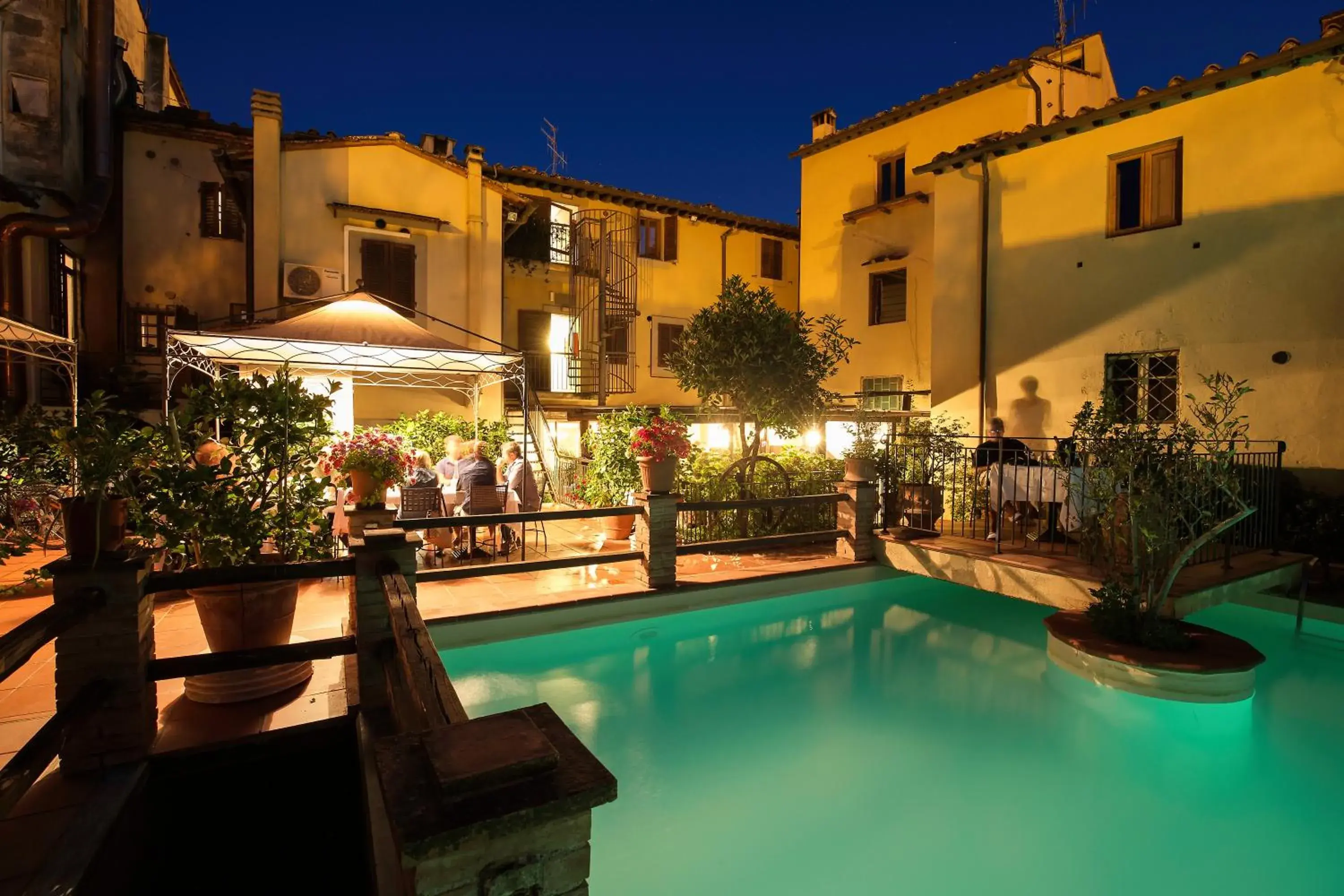 Property building in Albergo Del Chianti Property building in Albergo Del Chianti