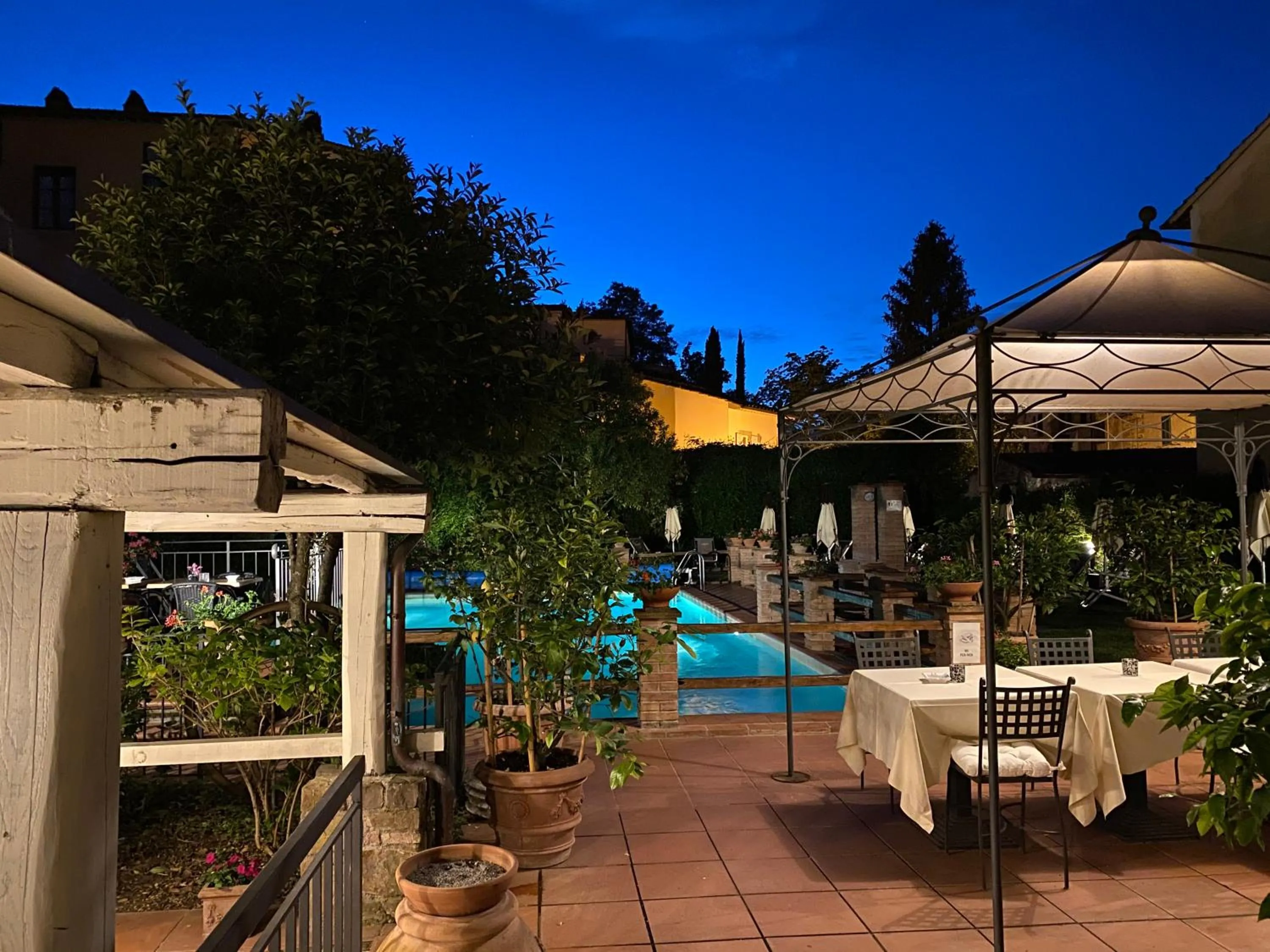 Patio in Albergo Del Chianti