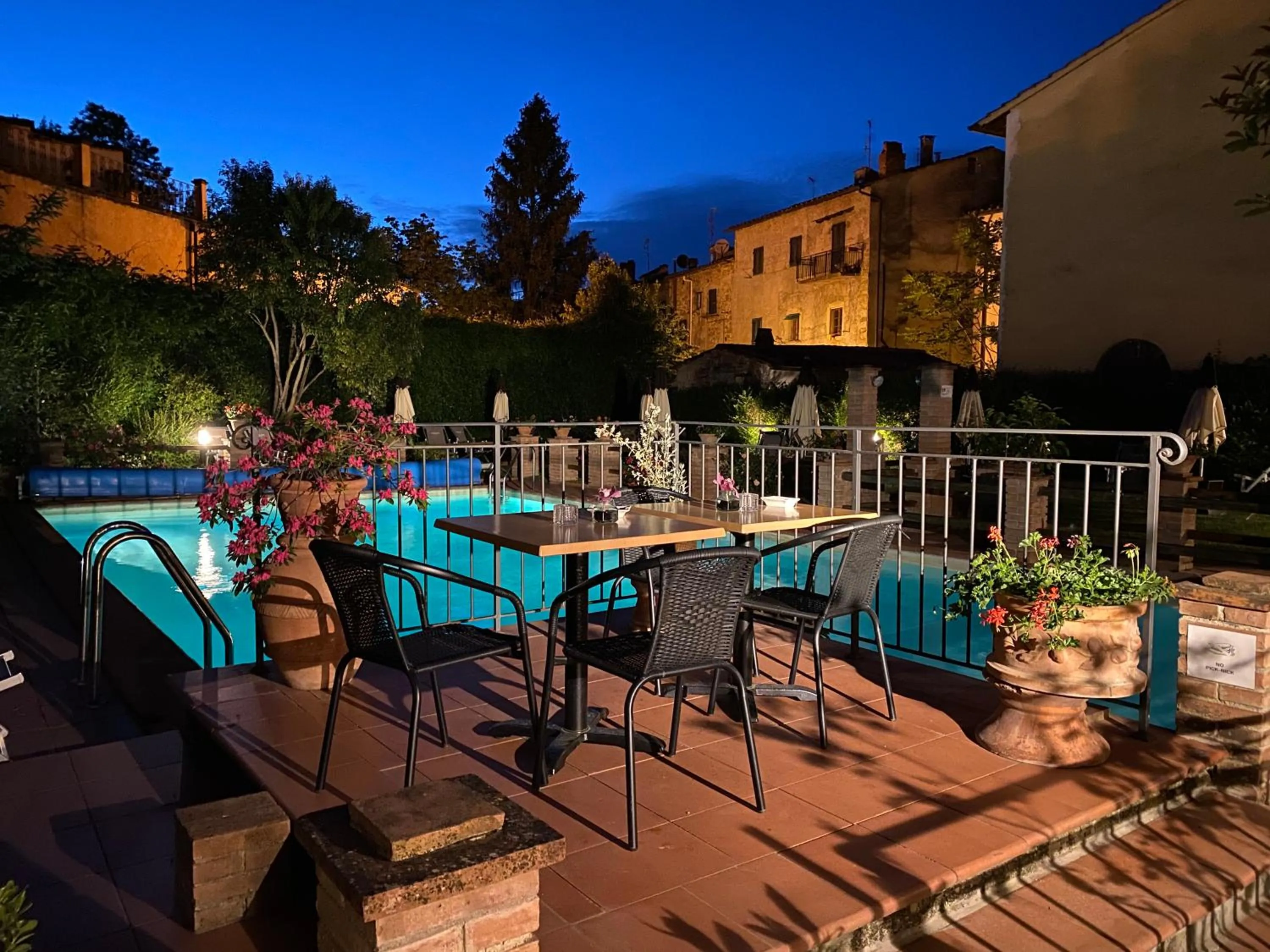 Patio in Albergo Del Chianti
