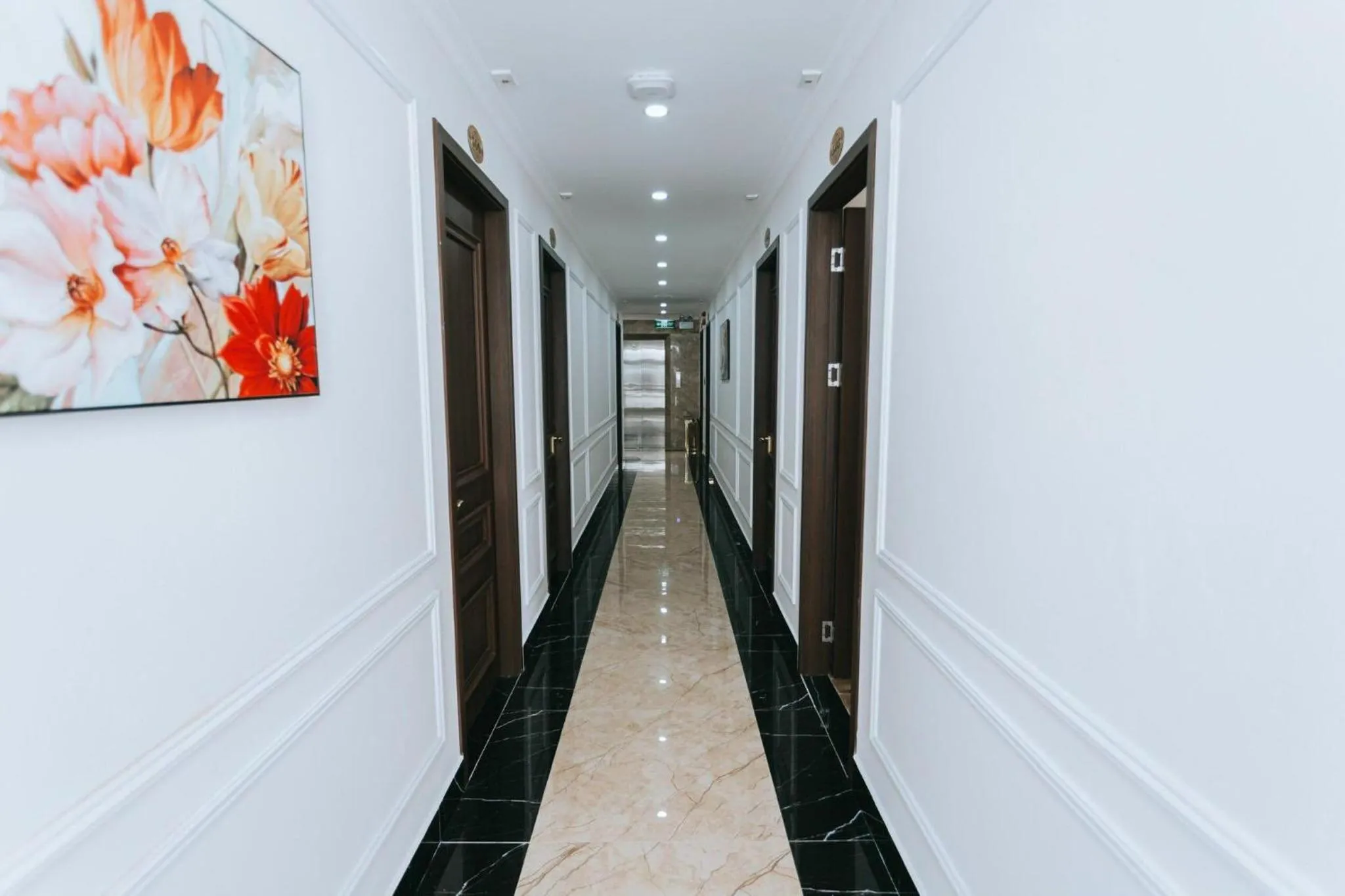 Lobby or reception in Golden Sea Hotel