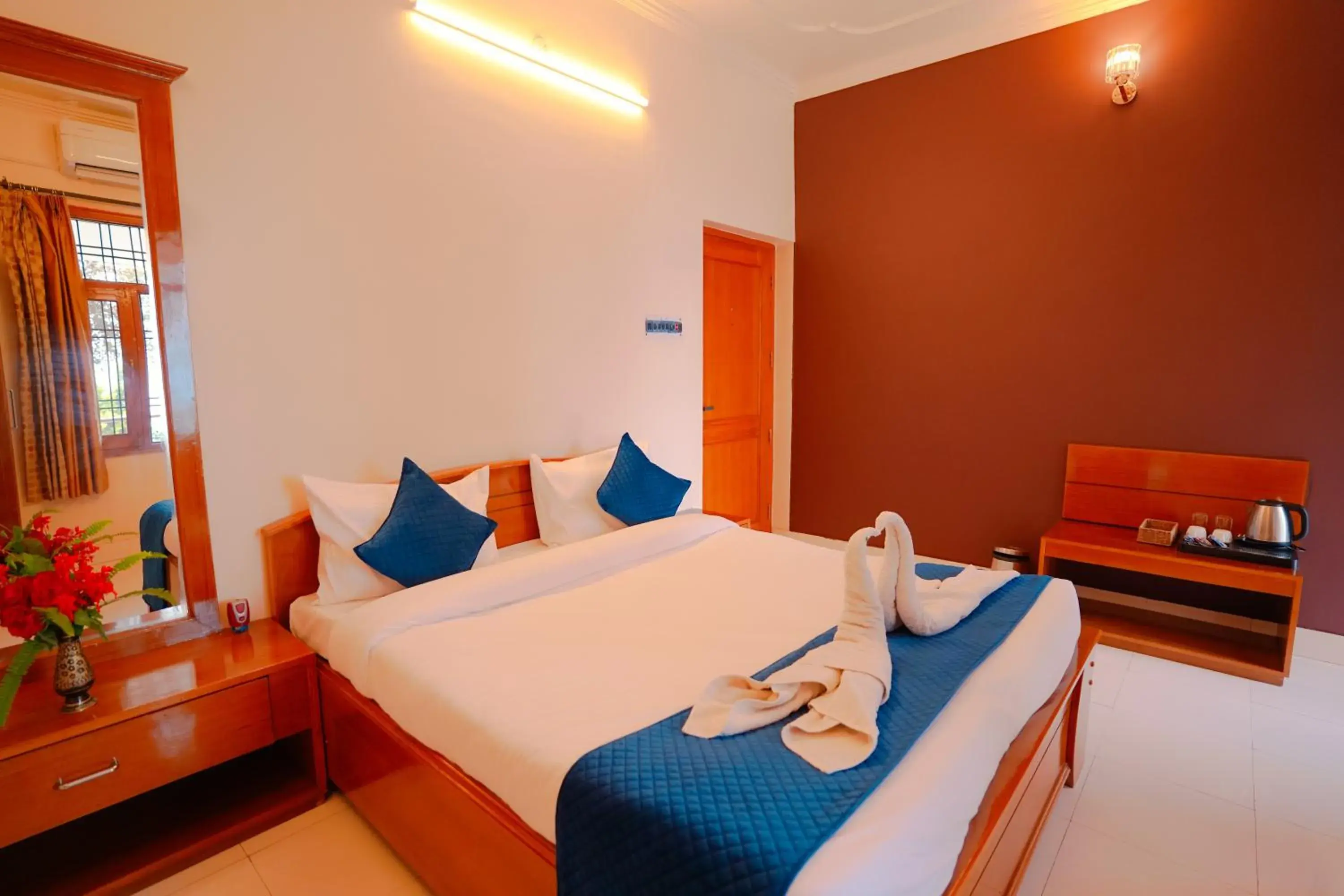 Bed in Chirping Hills Resort,Bhimtal Bed in Chirping Hills Resort,Bhimtal