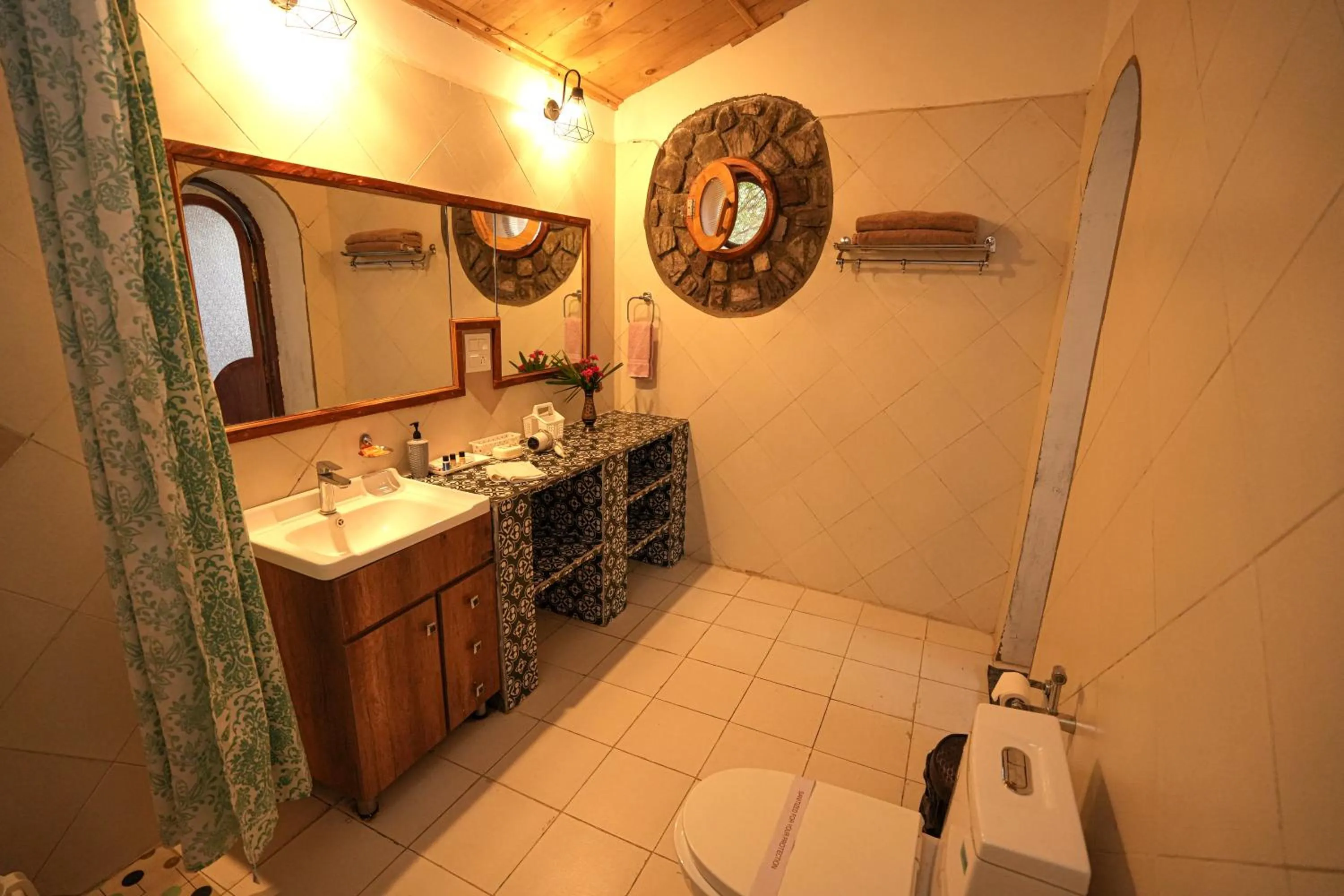 Toilet in Chirping Hills Resort,Bhimtal