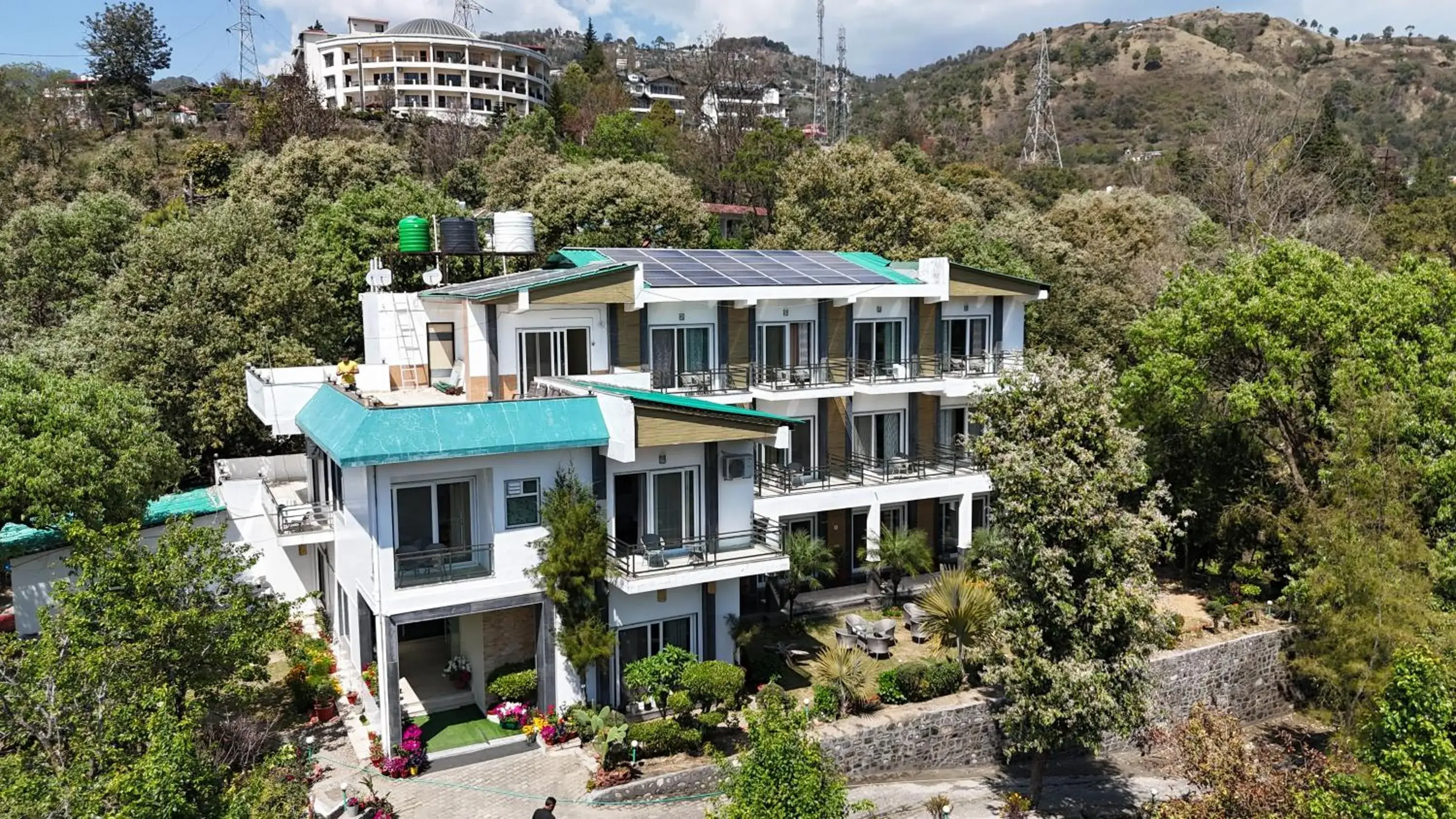 Facade/entrance in Chirping Hills Resort,Bhimtal Facade/entrance in Chirping Hills Resort,Bhimtal