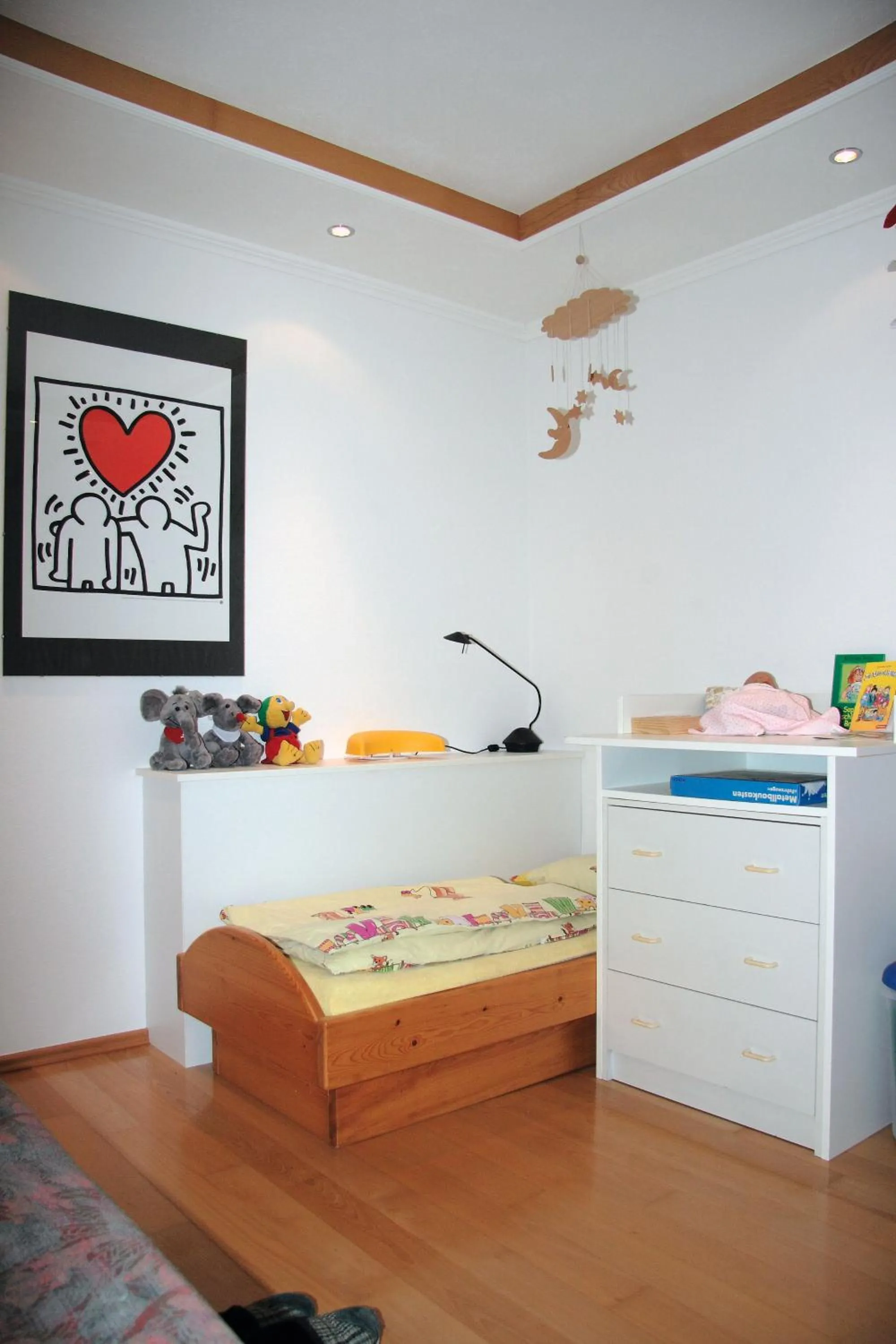 Bedroom, Bed in Am Waldrand