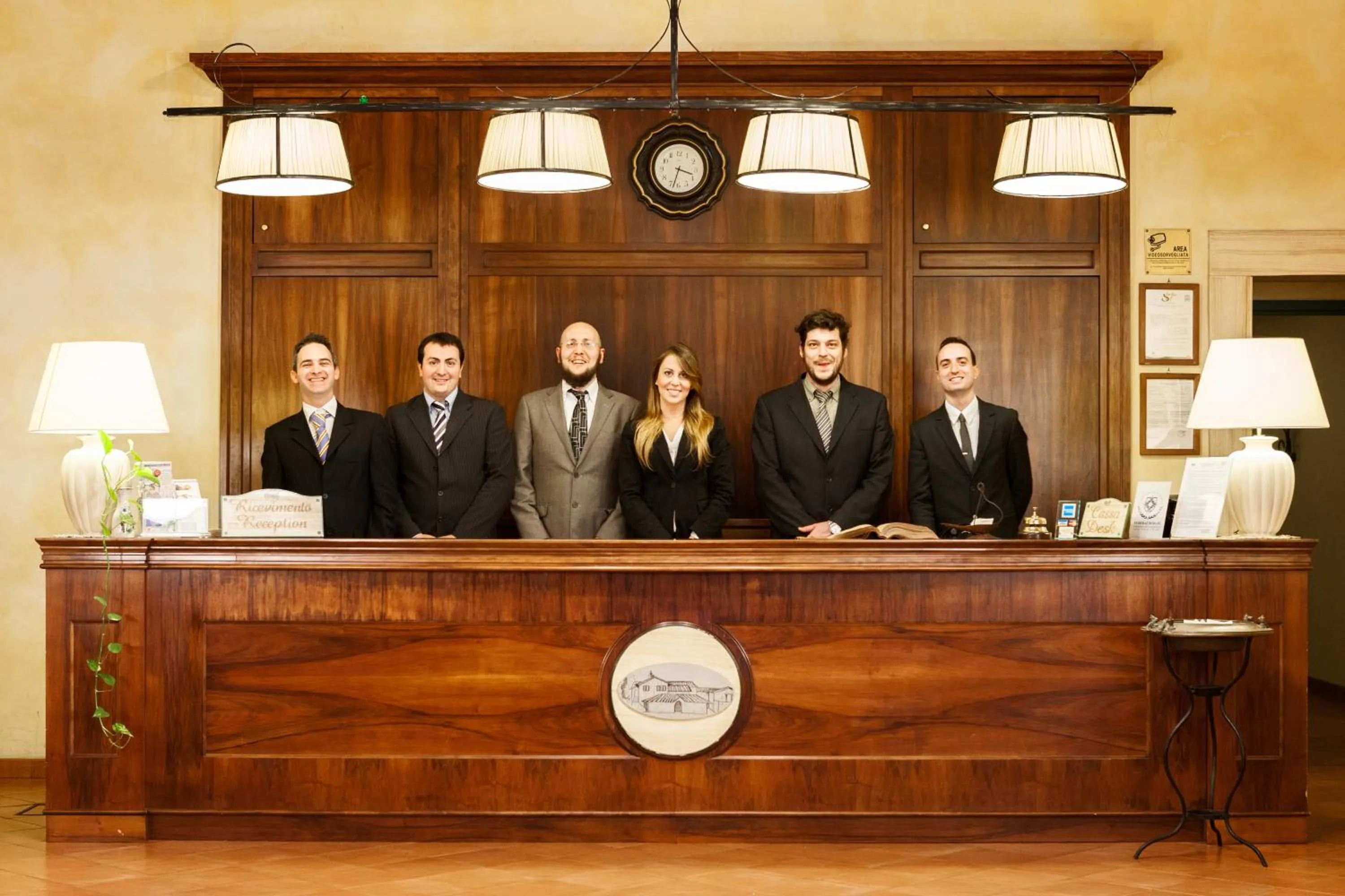 Staff in Hotel Selva Candida