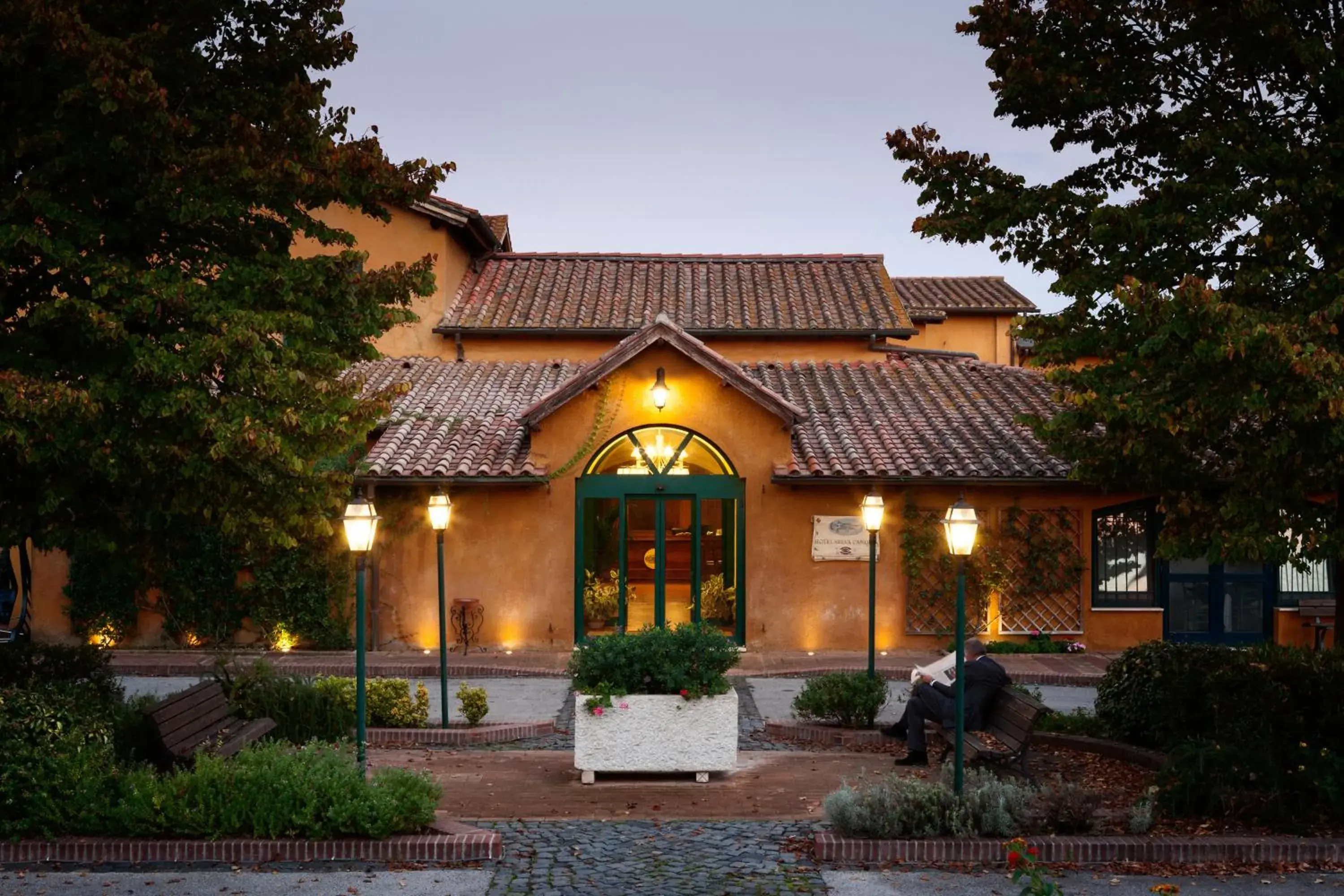 Property building in Hotel Selva Candida Property building in Hotel Selva Candida